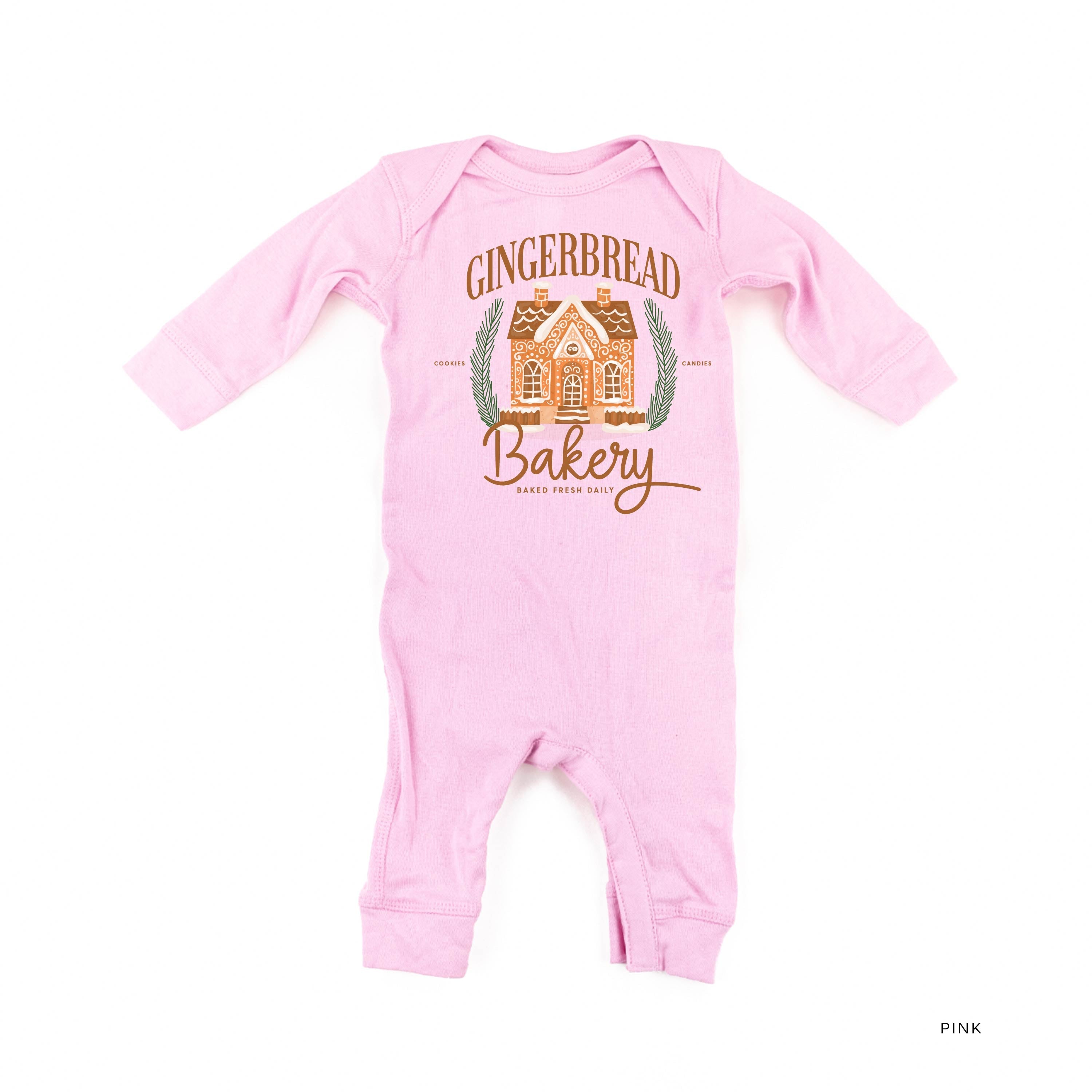 Gingerbread Bakery - Baby Sleeper Little Mama Shirt Shop