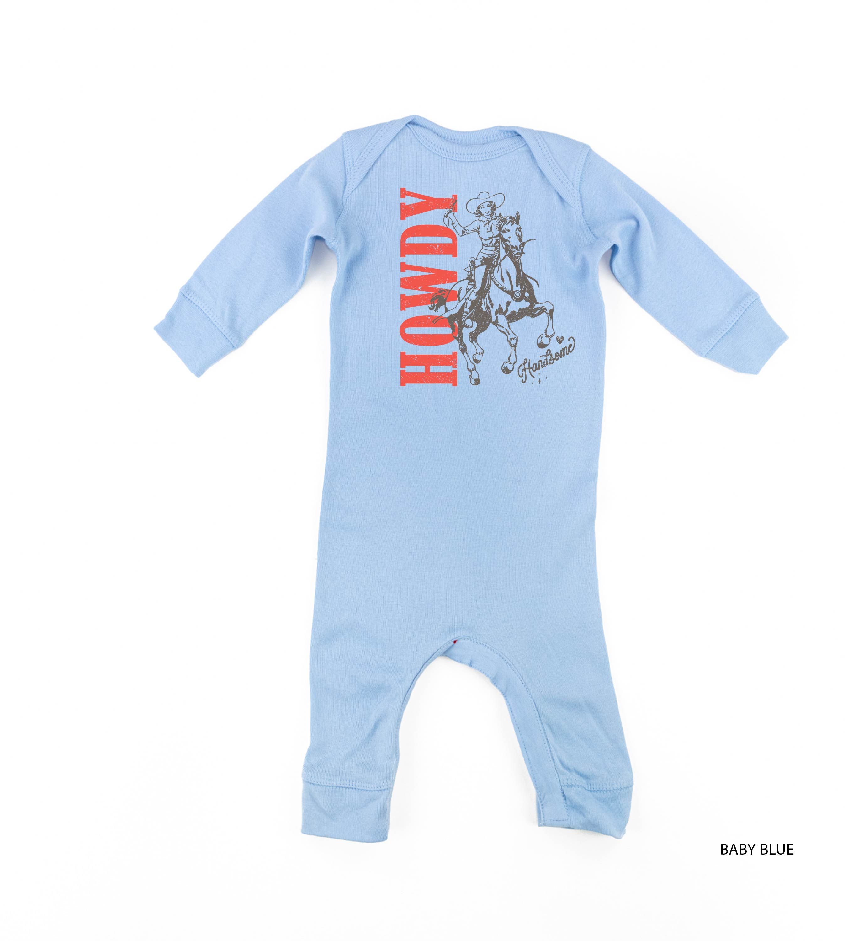 Howdy Handsome - Baby Sleeper Little Mama Shirt Shop