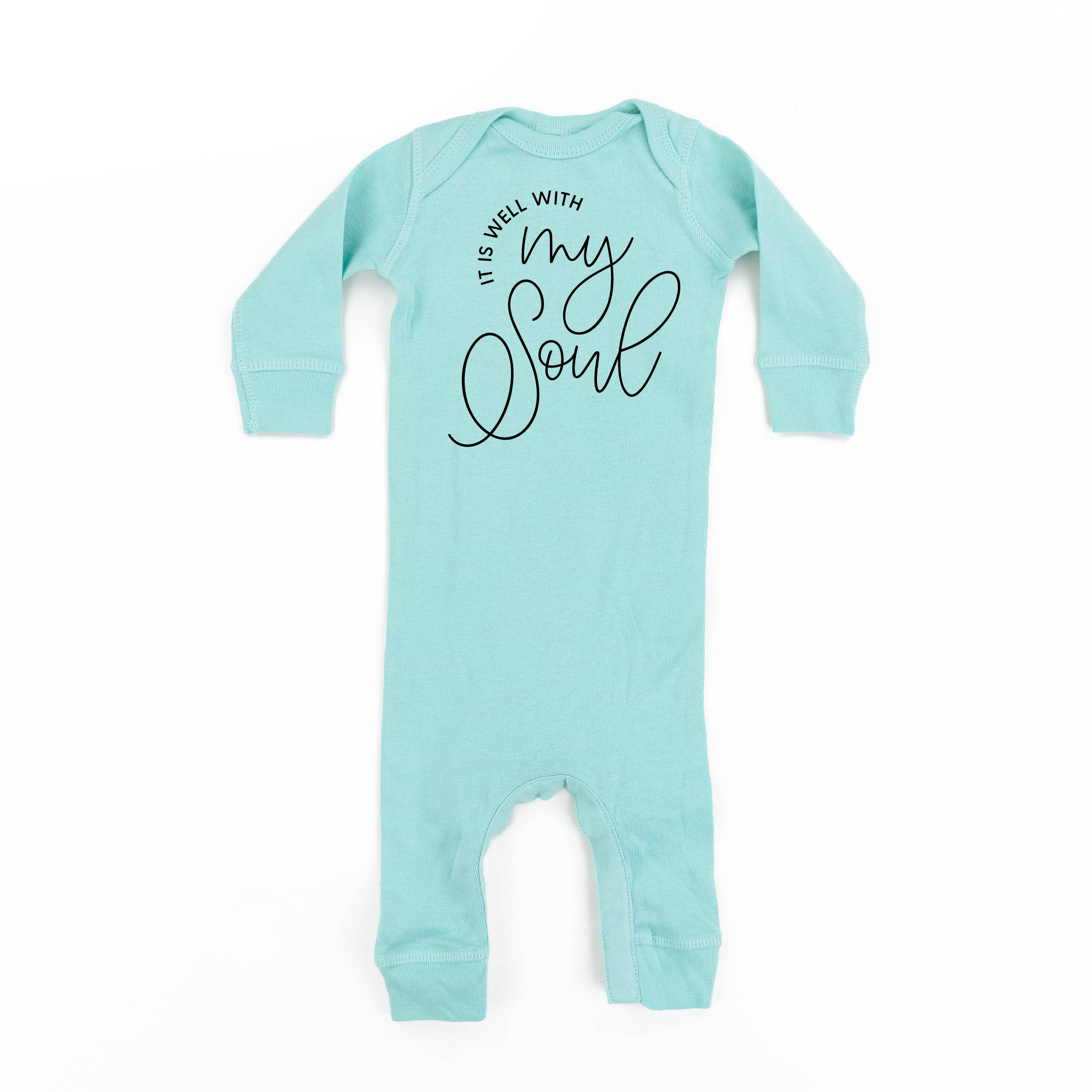 It Is Well With My Soul - Baby Sleeper Little Mama Shirt Shop