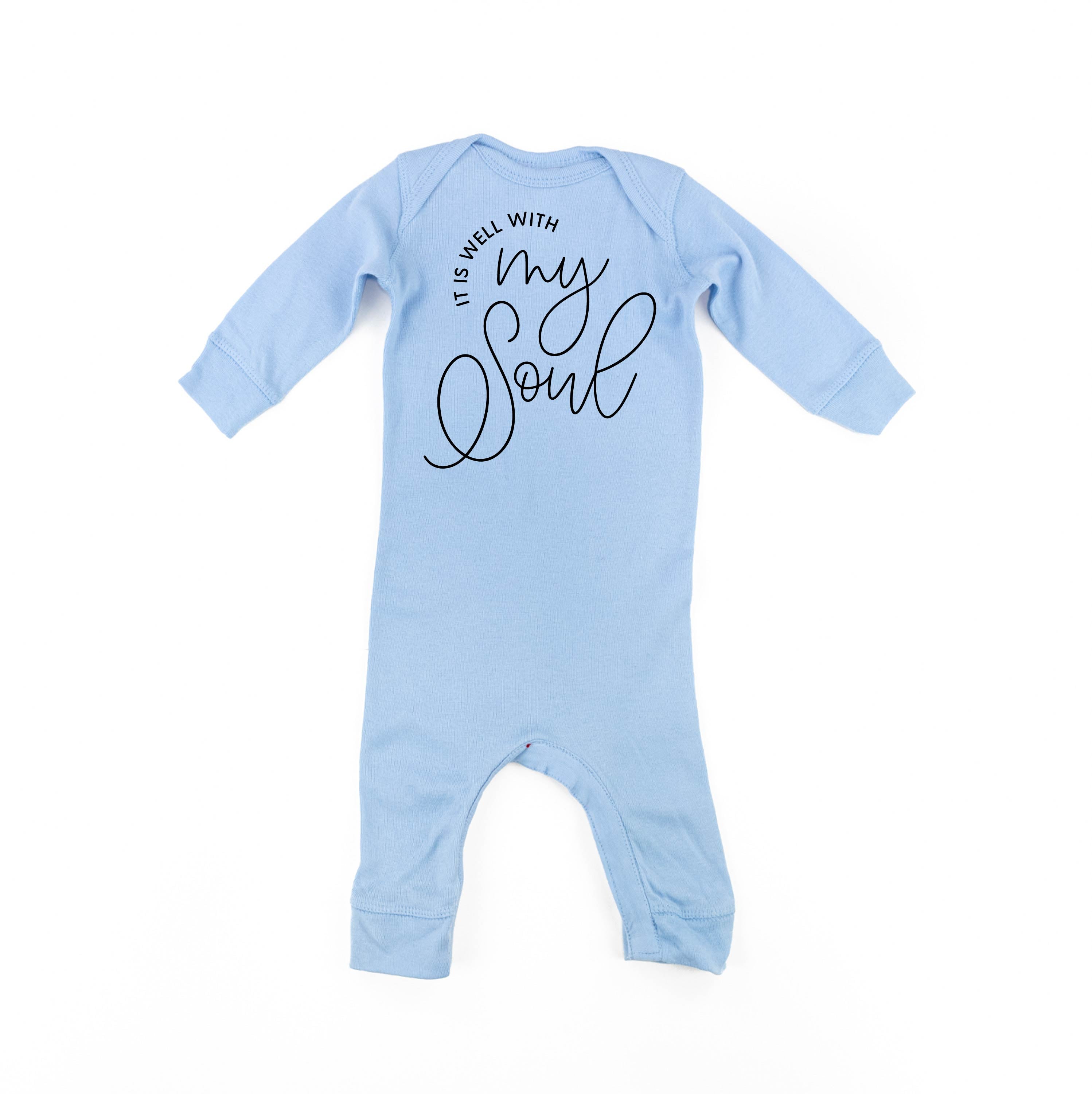 It Is Well With My Soul - Baby Sleeper Little Mama Shirt Shop