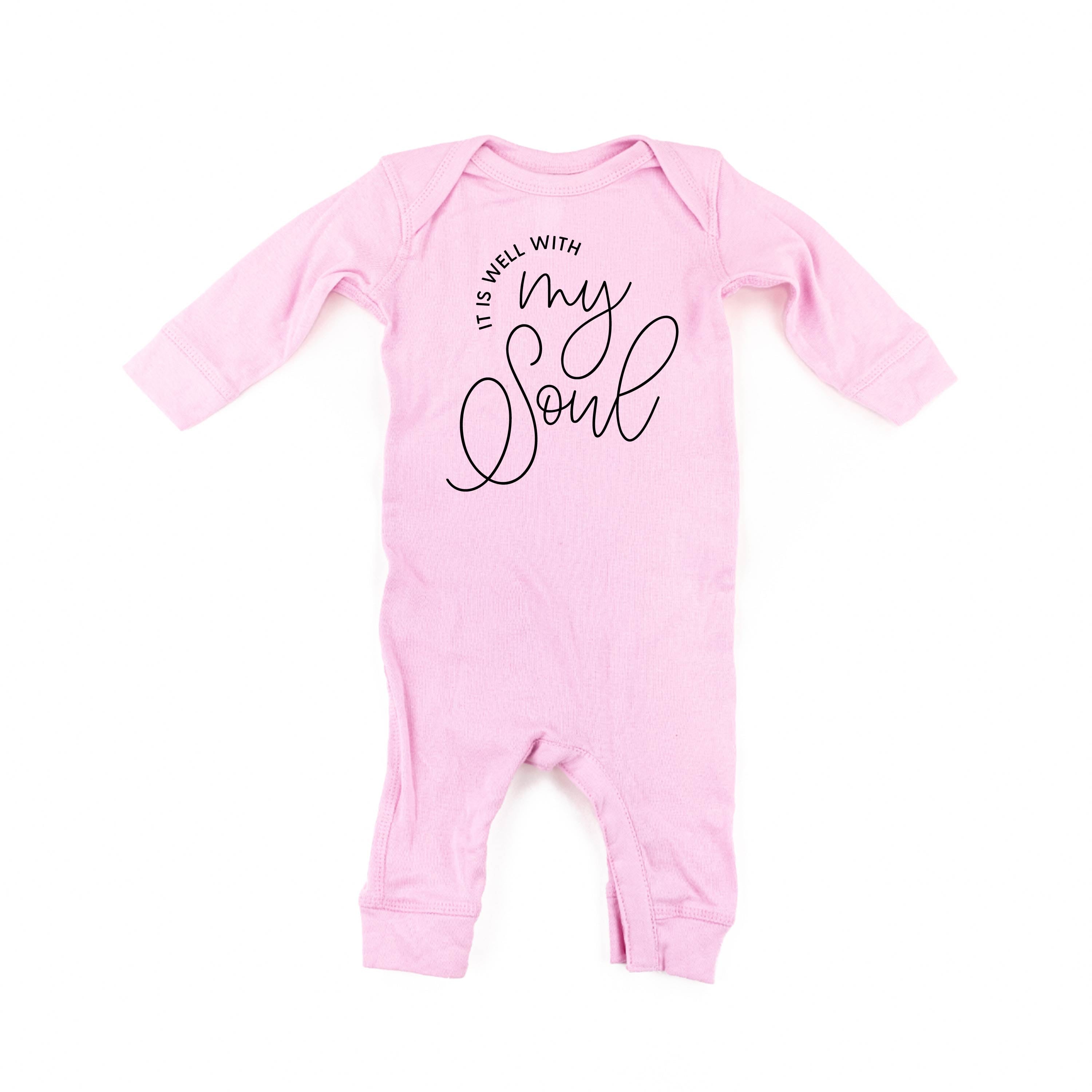 It Is Well With My Soul - Baby Sleeper Little Mama Shirt Shop