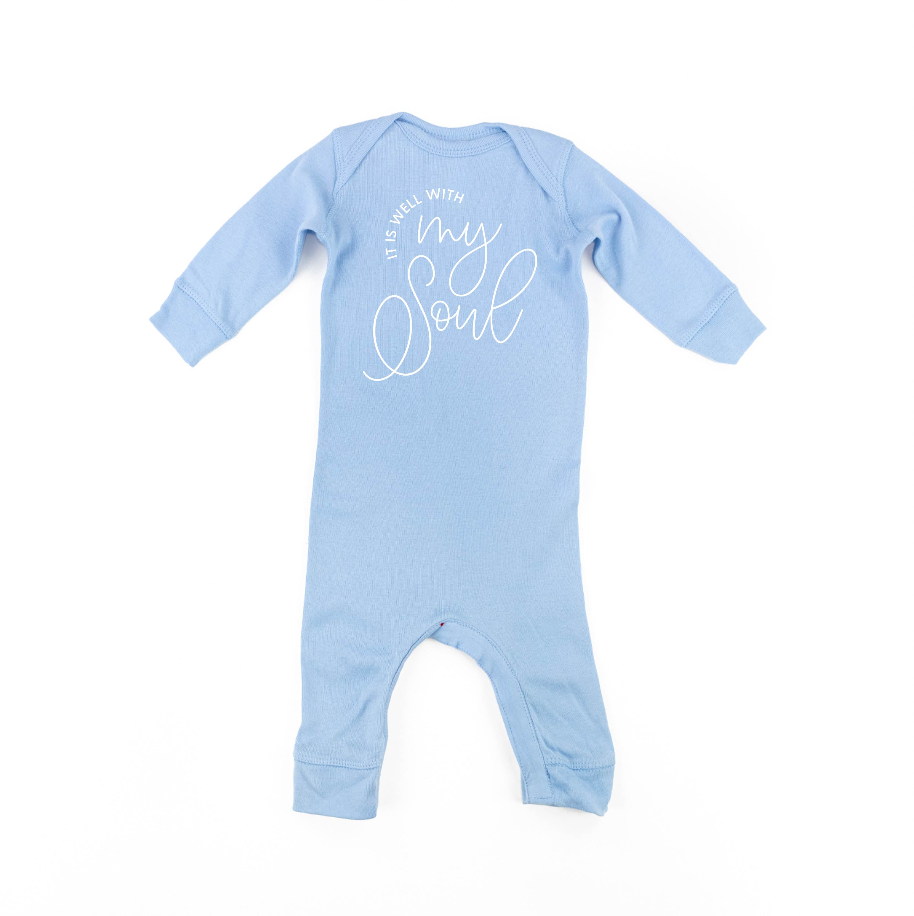 It Is Well With My Soul - Baby Sleeper Little Mama Shirt Shop