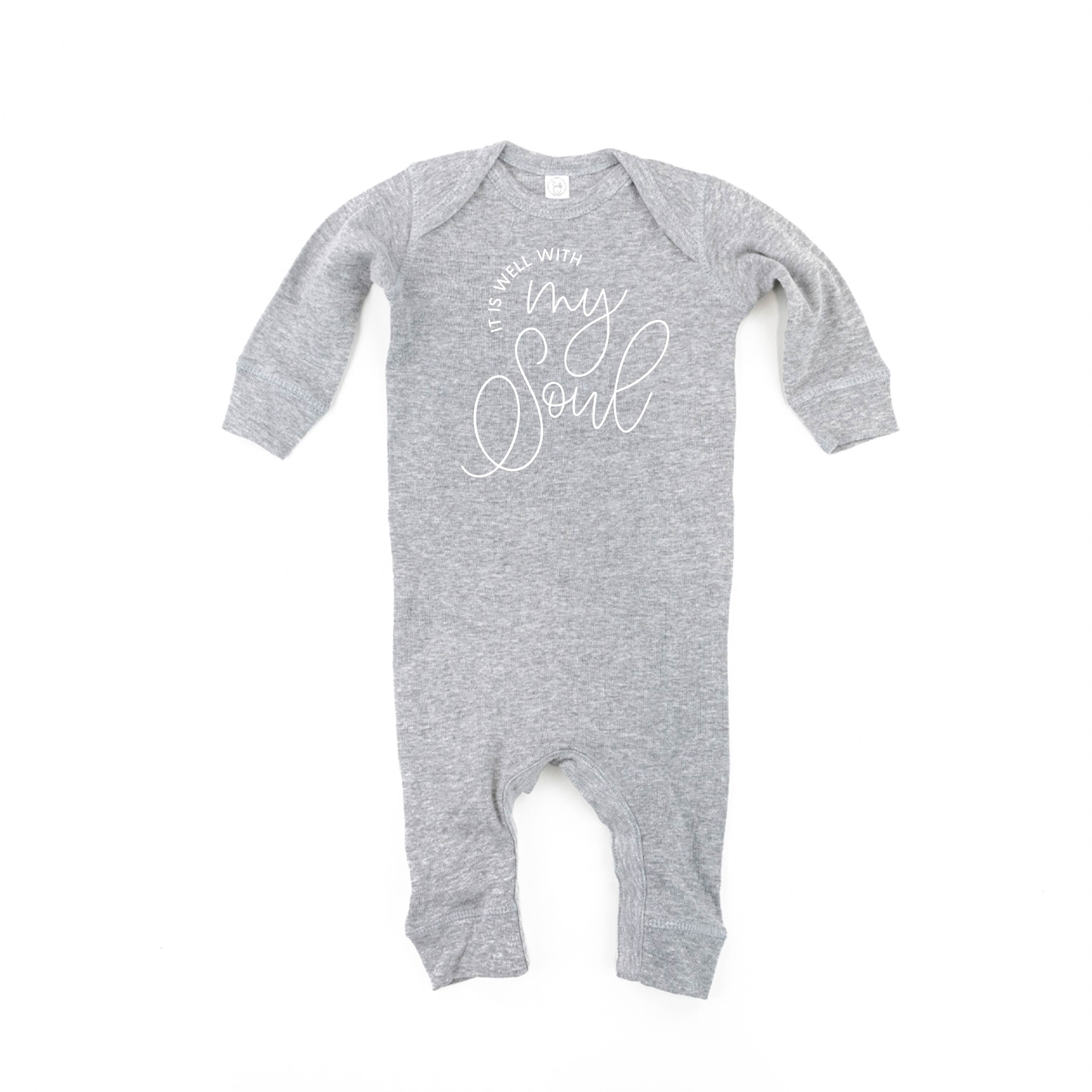 It Is Well With My Soul - Baby Sleeper Little Mama Shirt Shop