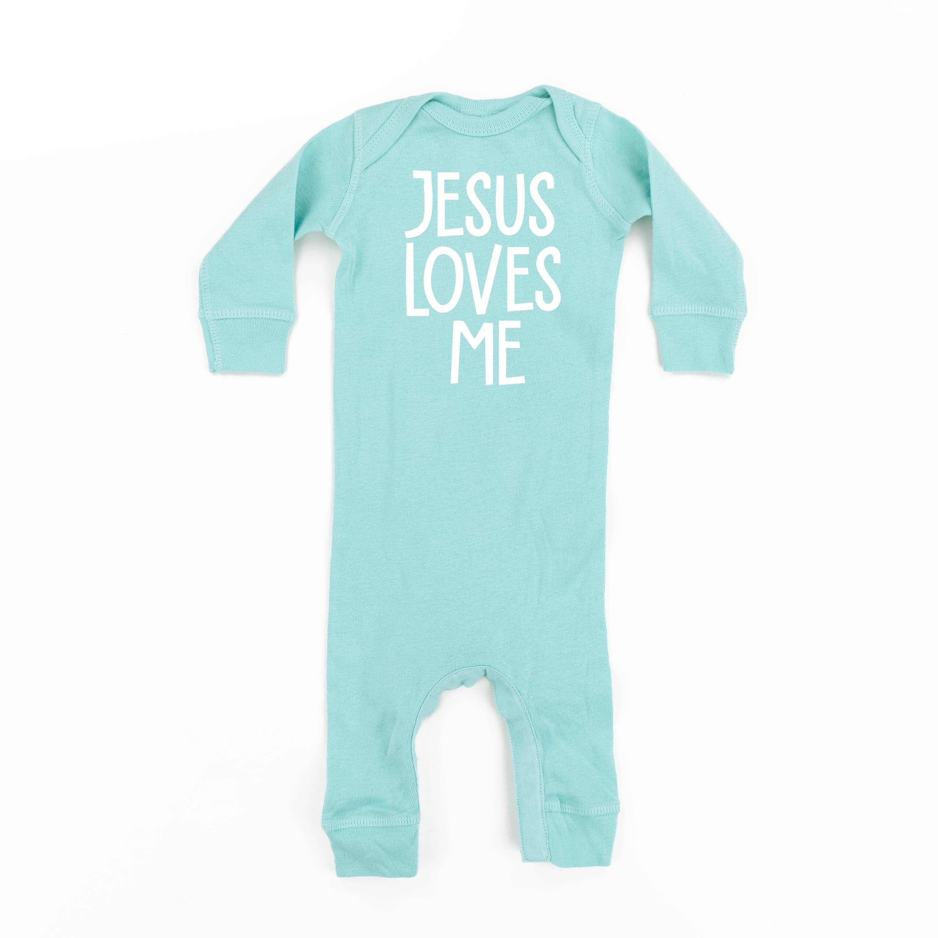 Jesus Loves Me (2025) - Baby Sleeper Little Mama Shirt Shop