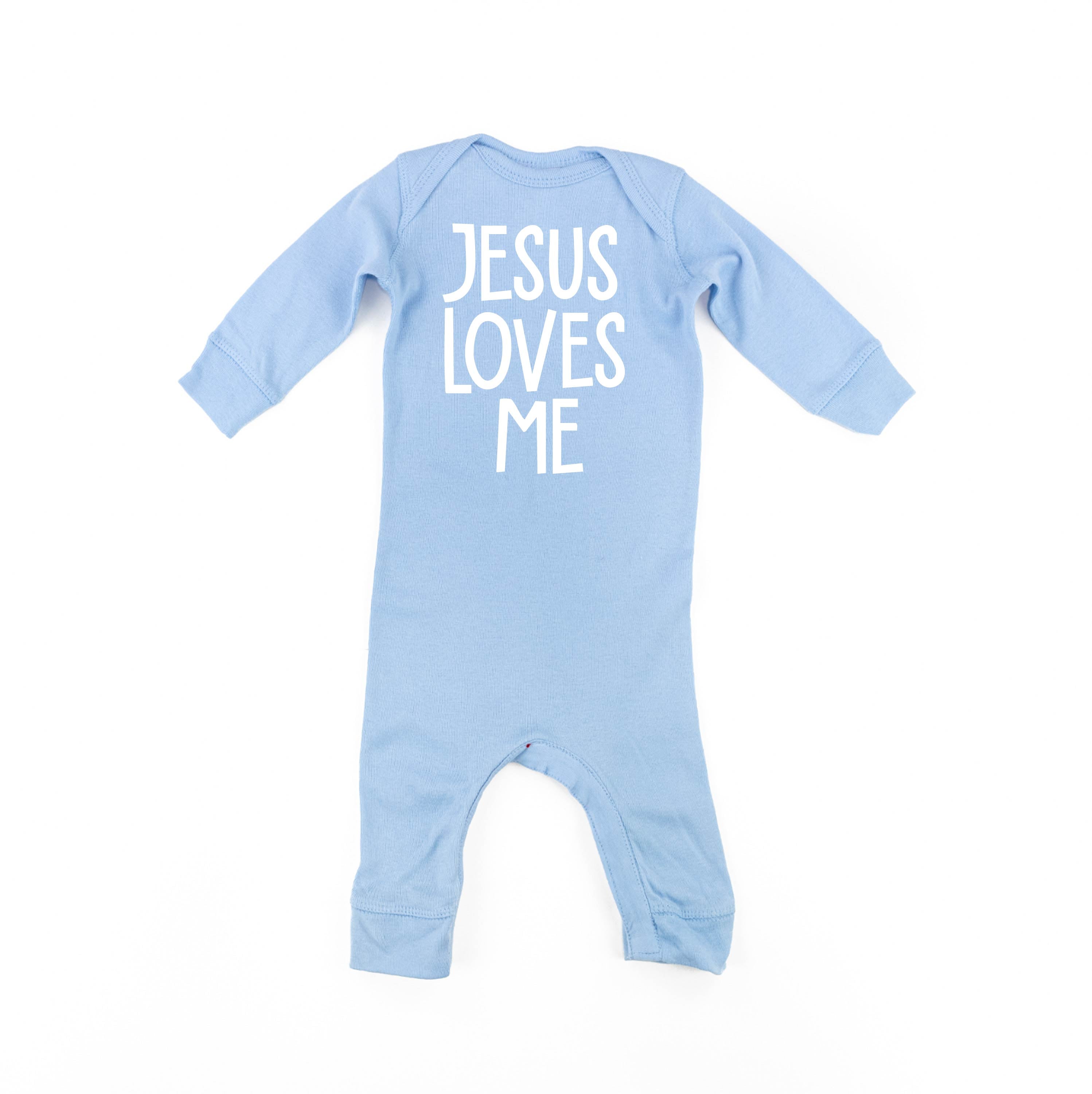 Jesus Loves Me (2025) - Baby Sleeper Little Mama Shirt Shop
