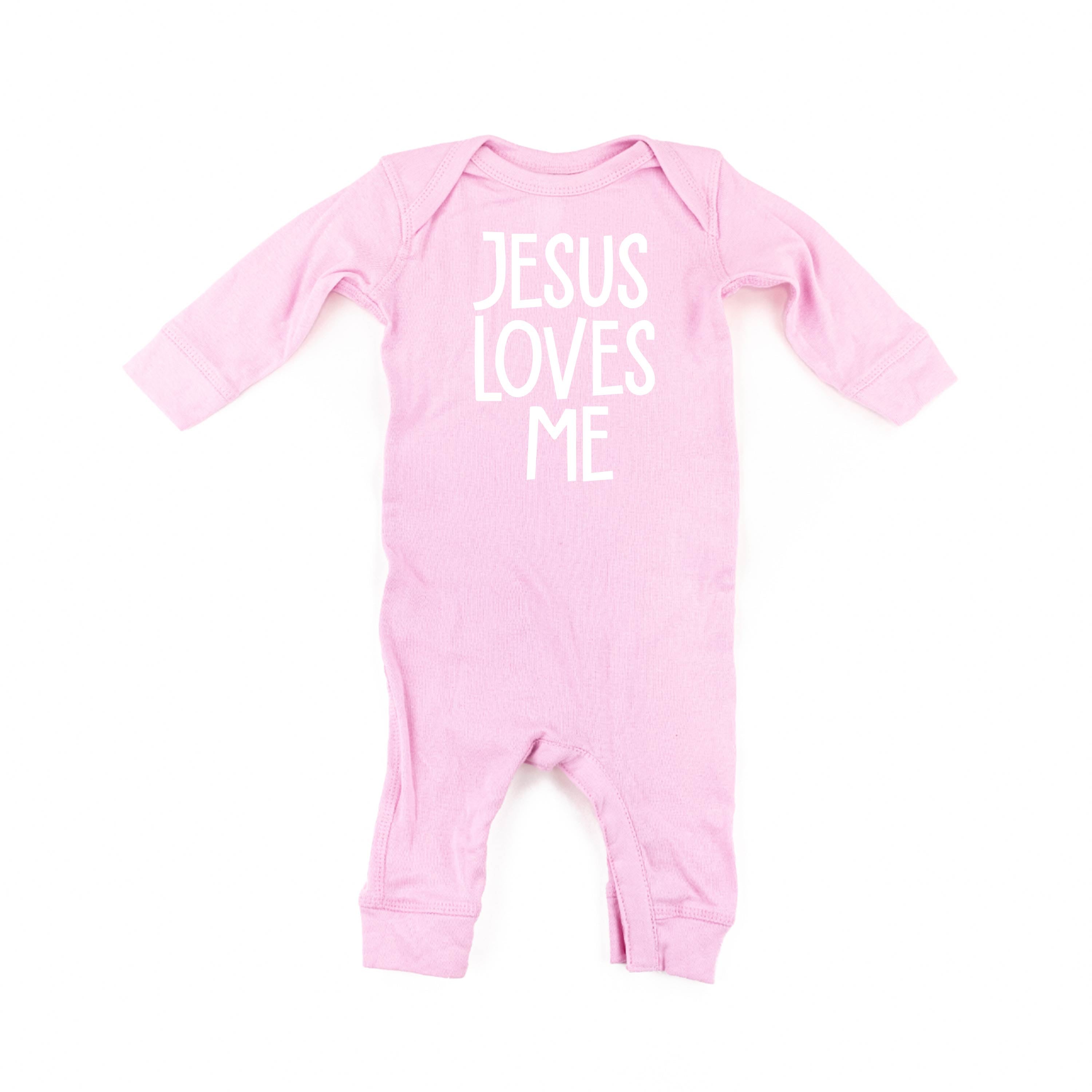 Jesus Loves Me (2025) - Baby Sleeper Little Mama Shirt Shop