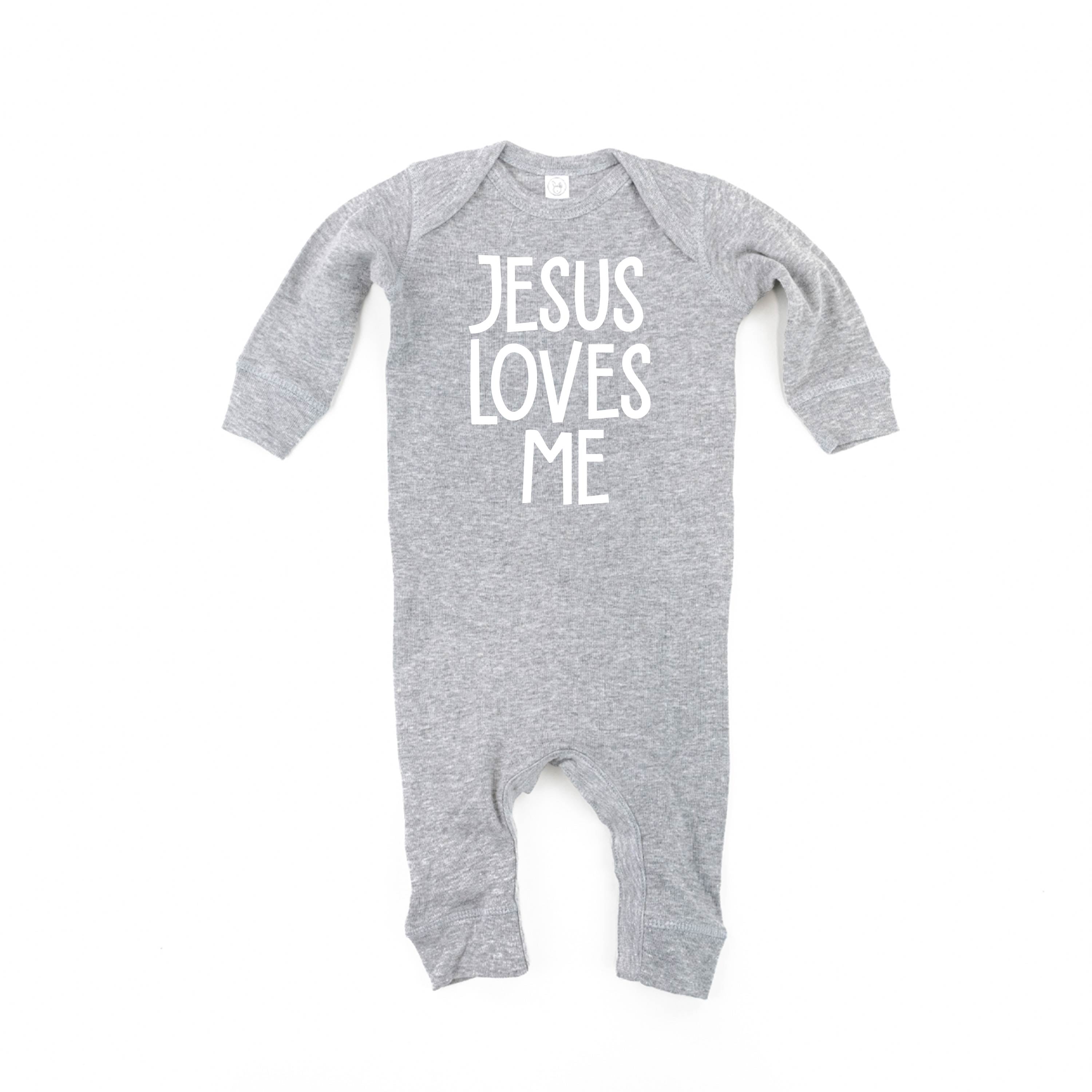 Jesus Loves Me (2025) - Baby Sleeper Little Mama Shirt Shop