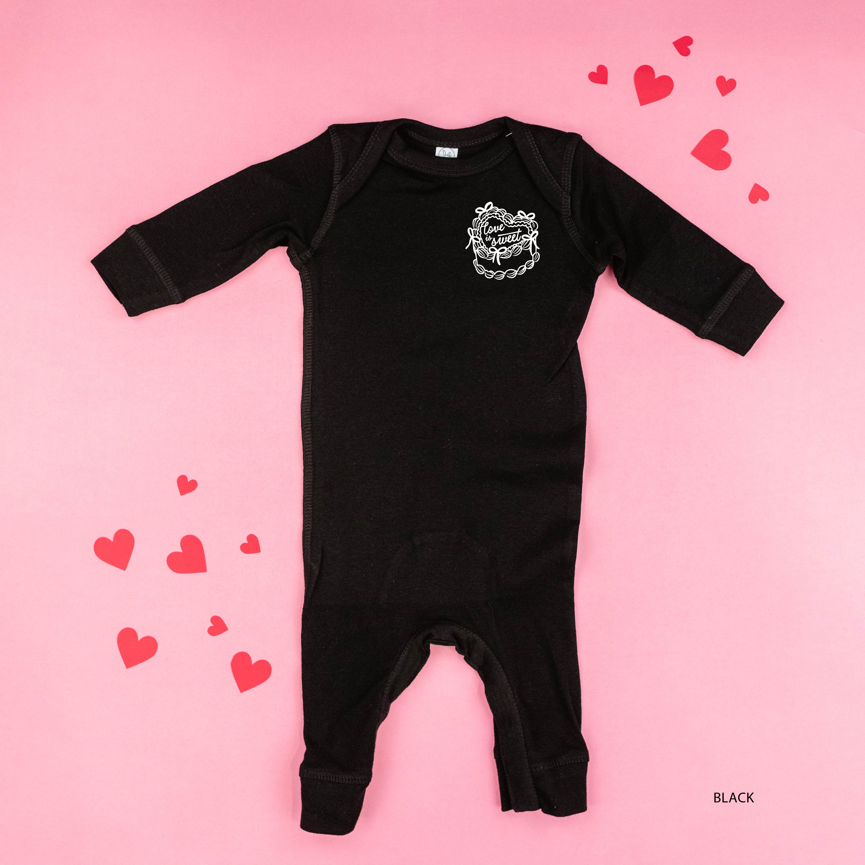 Love Is Sweet (pocket) - Baby Sleeper Little Mama Shirt Shop