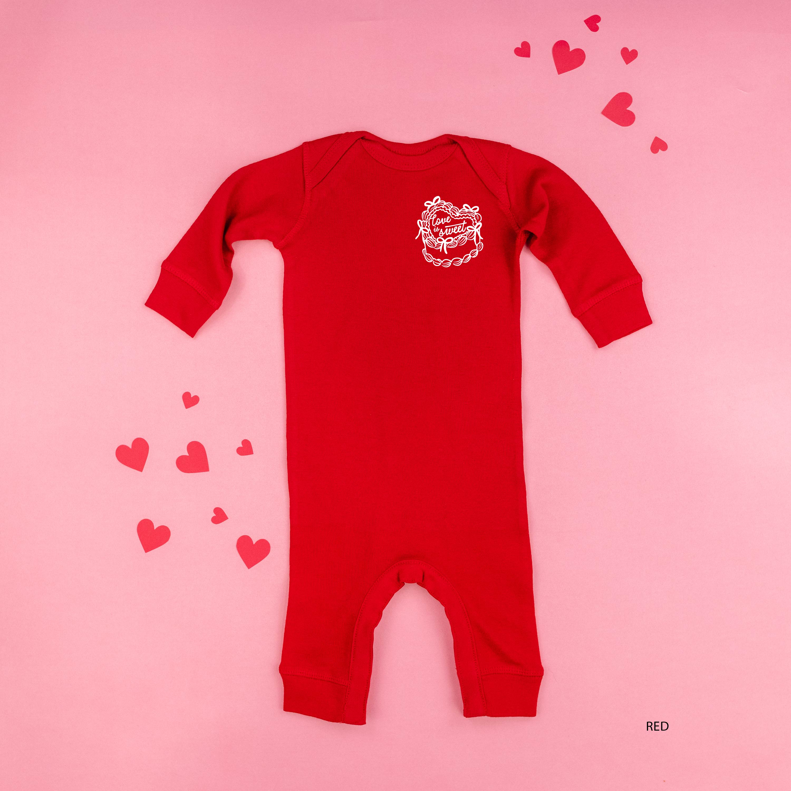 Love Is Sweet (pocket) - Baby Sleeper Little Mama Shirt Shop