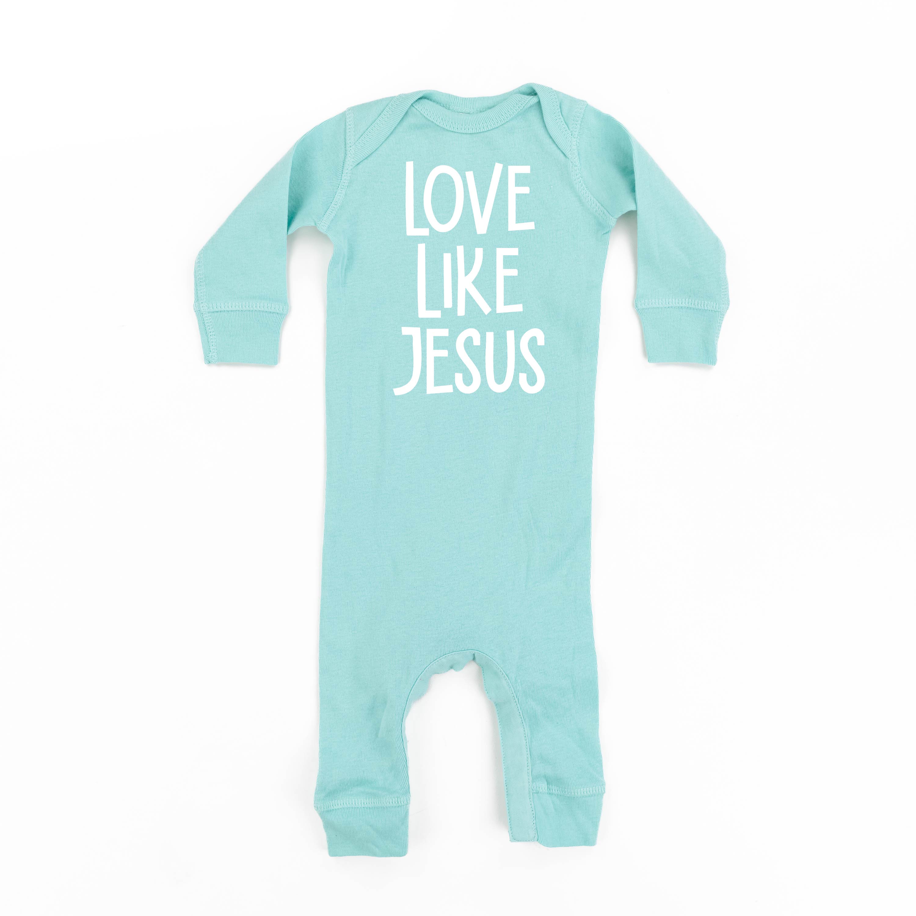 Love Like Jesus - Baby Sleeper Little Mama Shirt Shop