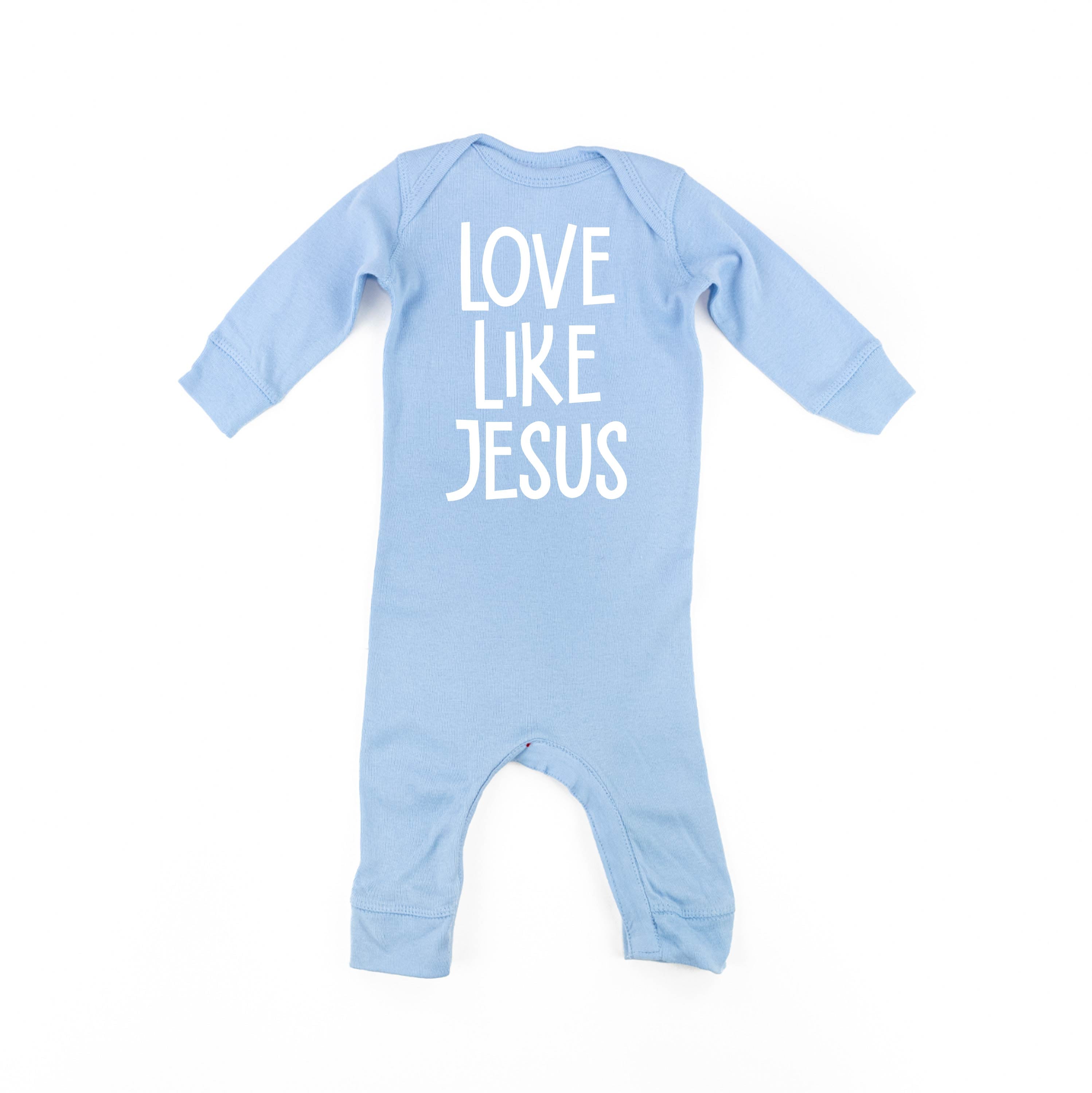 Love Like Jesus - Baby Sleeper Little Mama Shirt Shop