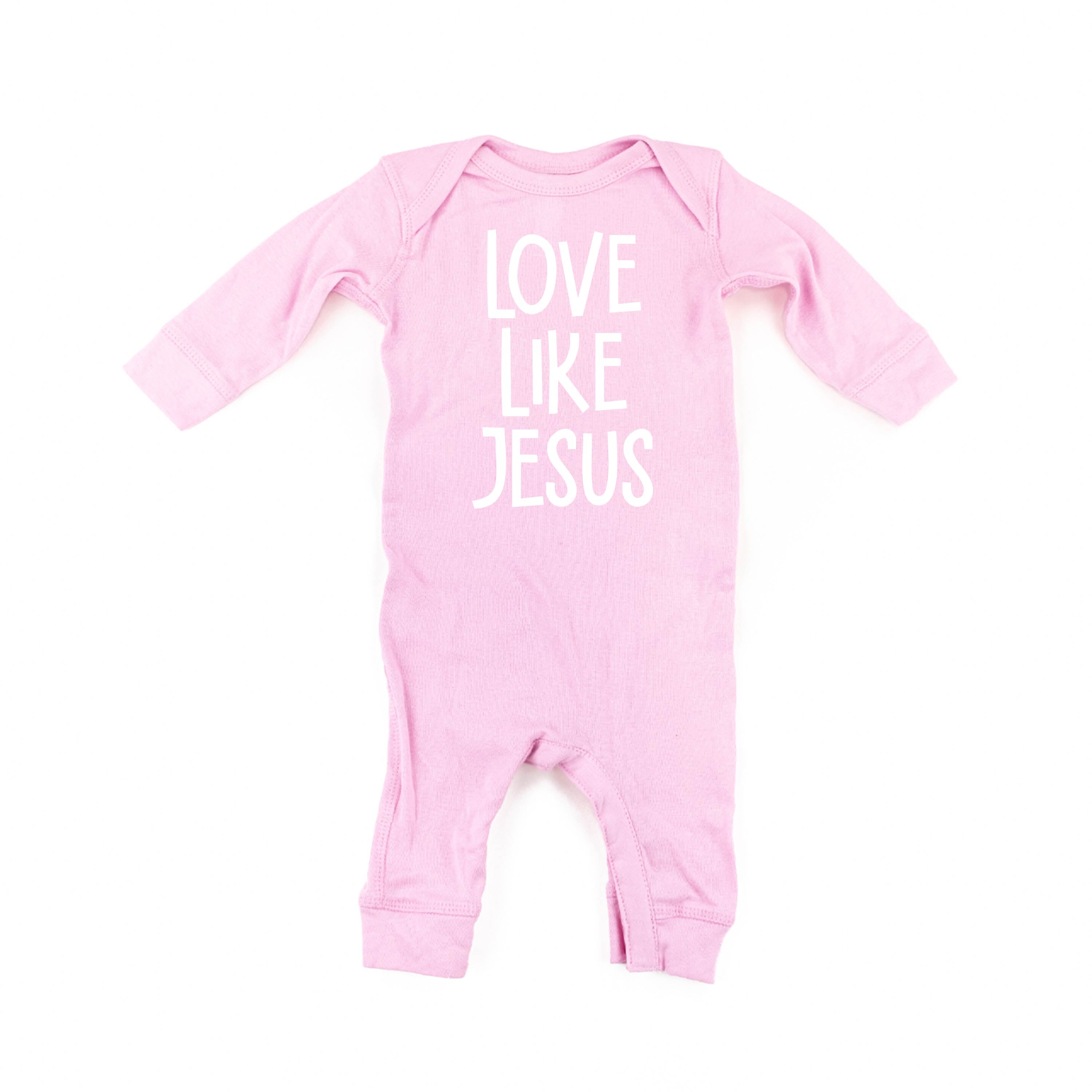 Love Like Jesus - Baby Sleeper Little Mama Shirt Shop