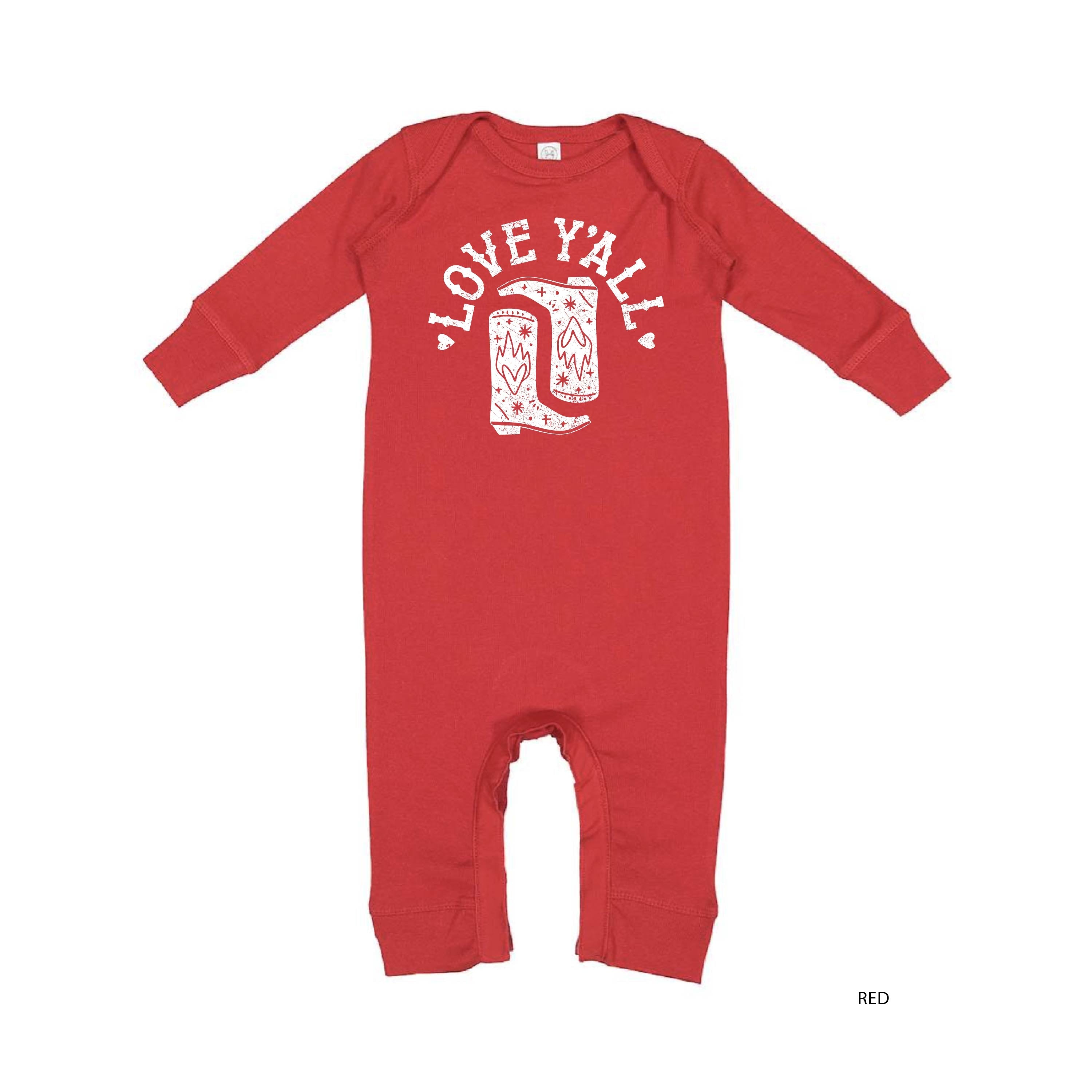 Love Y'all - Baby Sleeper Little Mama Shirt Shop