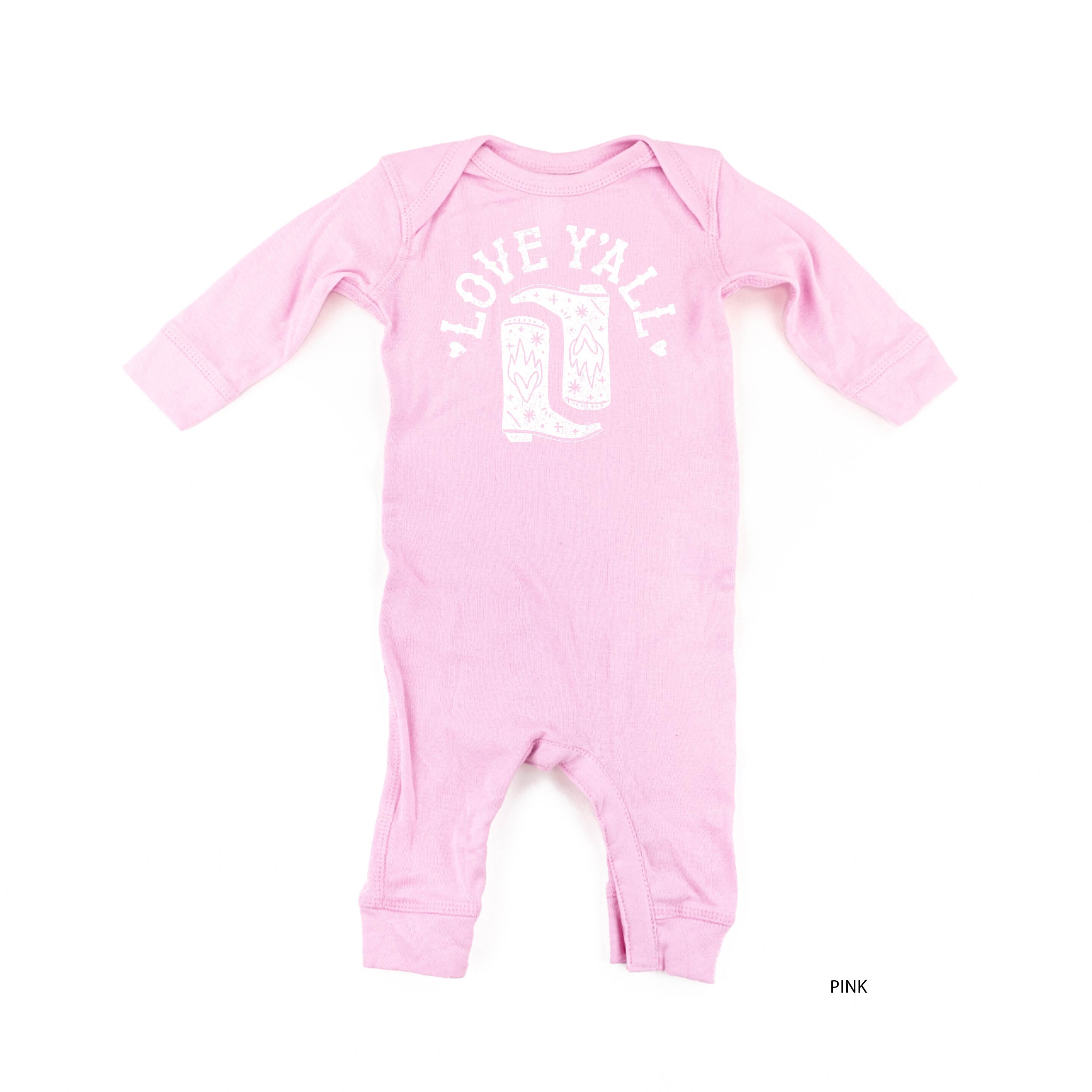 Love Y'all - Baby Sleeper Little Mama Shirt Shop