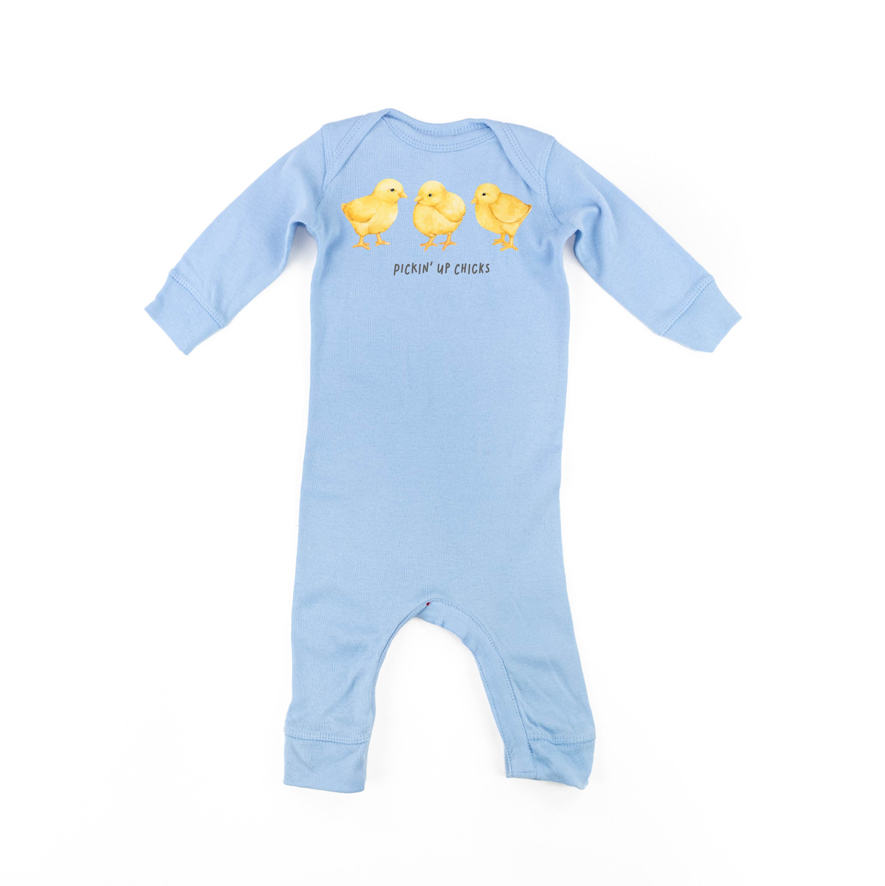 Pickin' Up Chicks - Baby Sleeper Little Mama Shirt Shop
