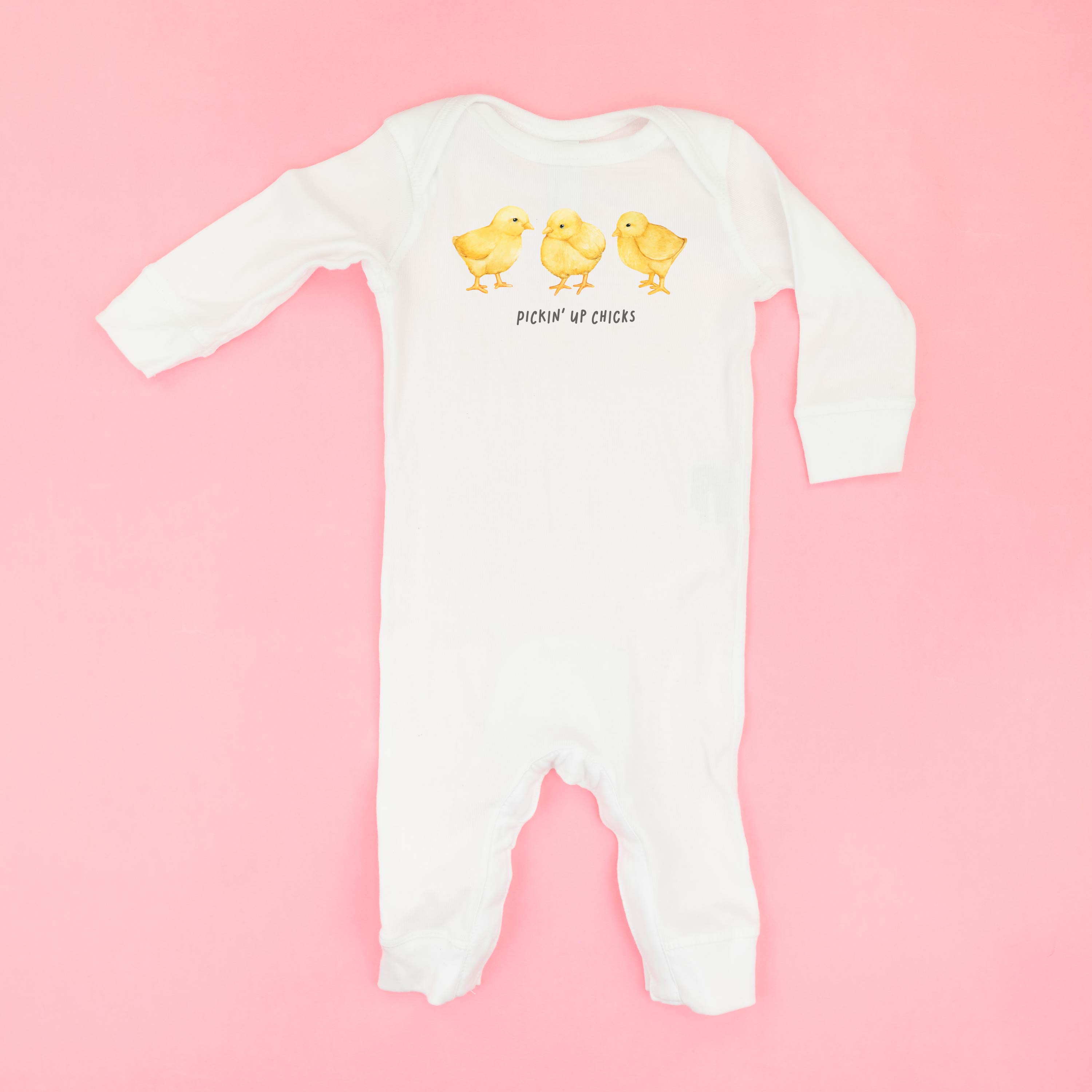 Pickin' Up Chicks - Baby Sleeper Little Mama Shirt Shop
