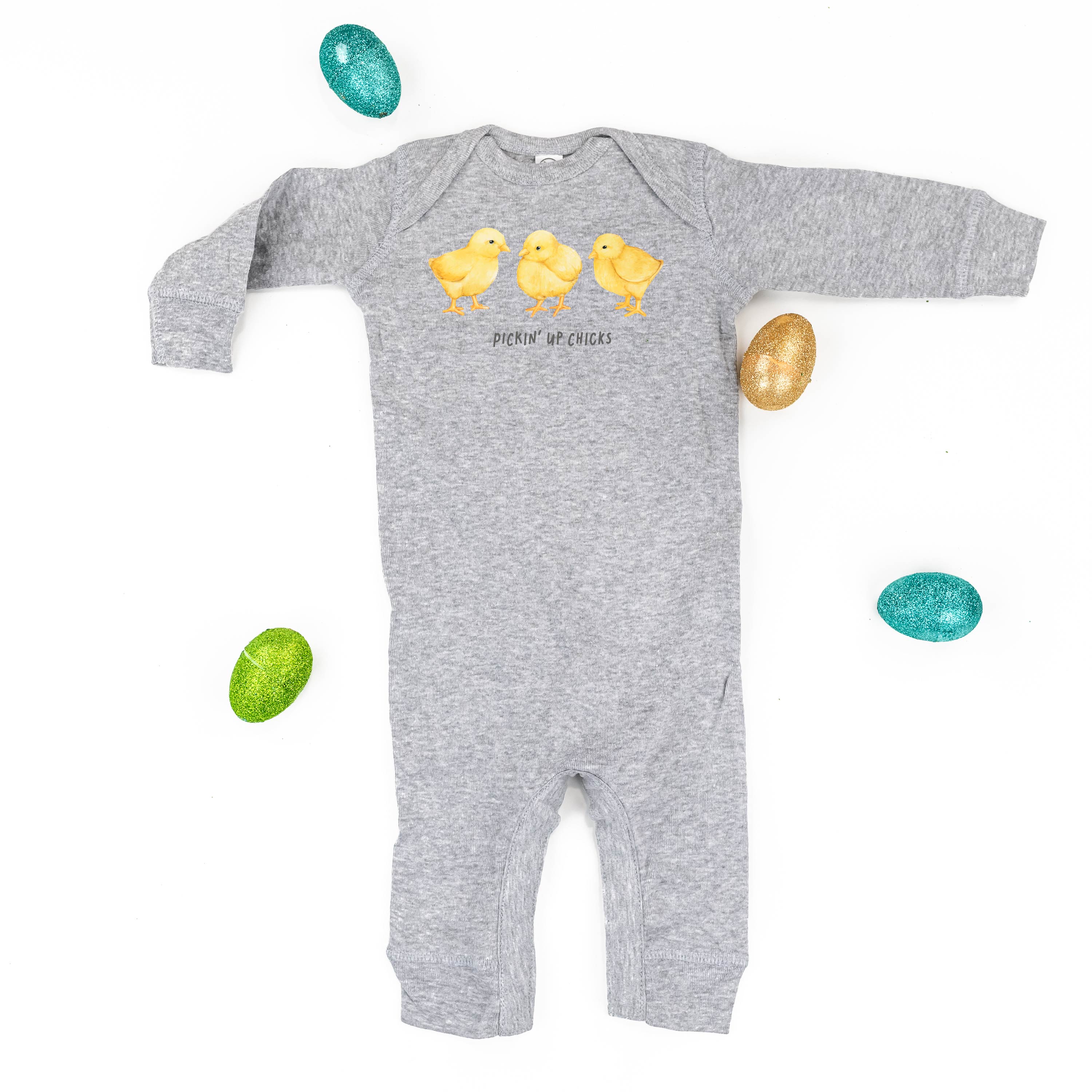 Pickin' Up Chicks - Baby Sleeper Little Mama Shirt Shop