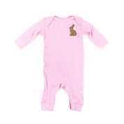 Chocolate Bunny (pocket) - Baby Sleeper Little Mama Shirt Shop