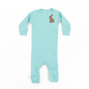 Chocolate Bunny (pocket) - Baby Sleeper Little Mama Shirt Shop