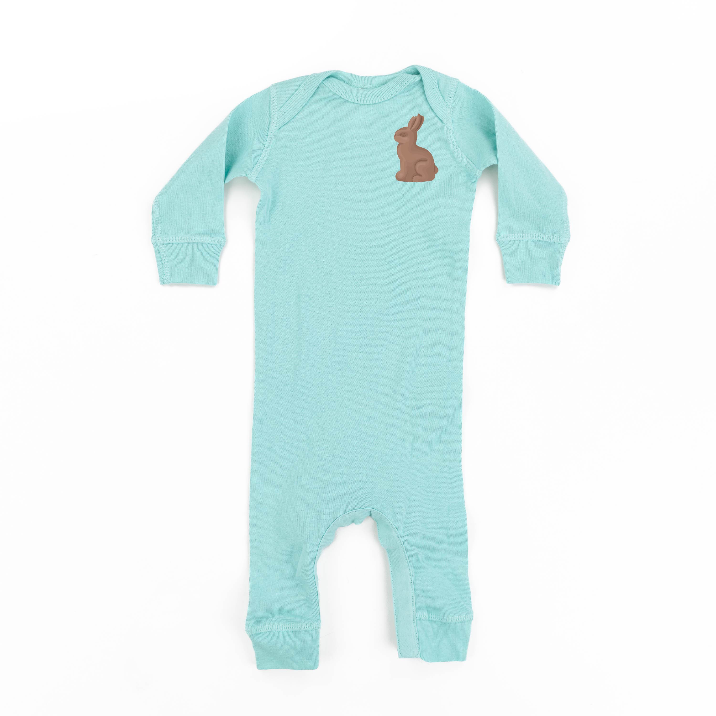 Chocolate Bunny (pocket) - Baby Sleeper Little Mama Shirt Shop