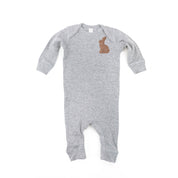 Chocolate Bunny (pocket) - Baby Sleeper Little Mama Shirt Shop