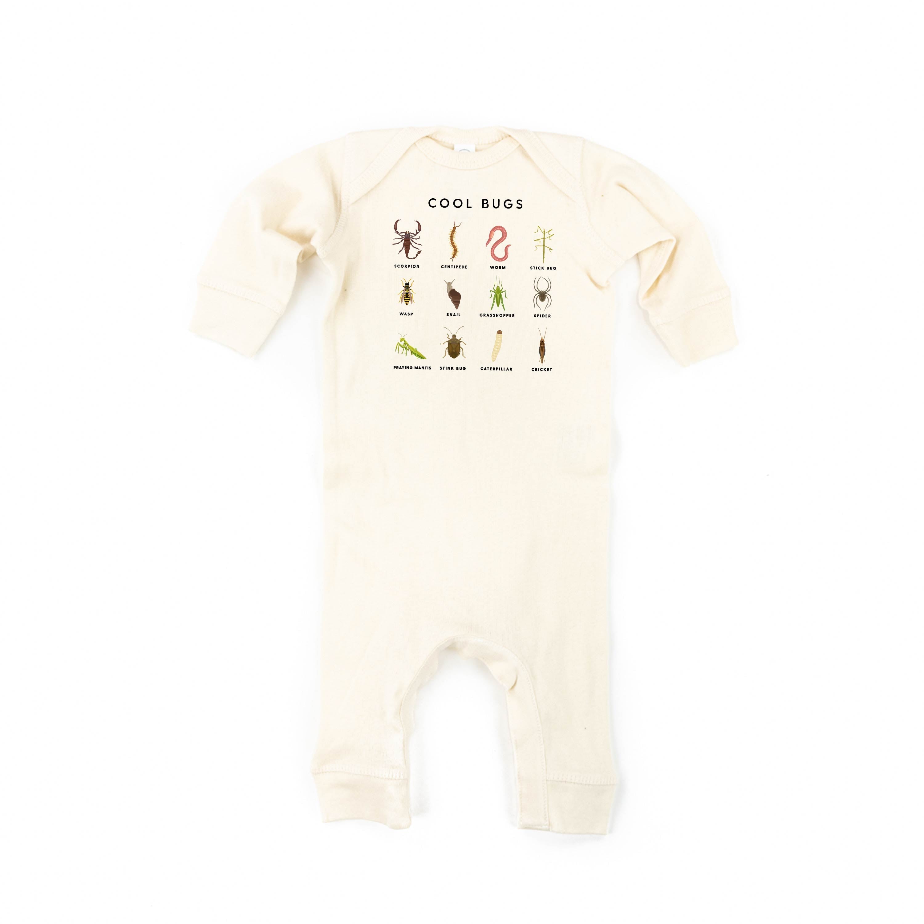 Cool Bugs (Chart) - Baby Sleeper Little Mama Shirt Shop