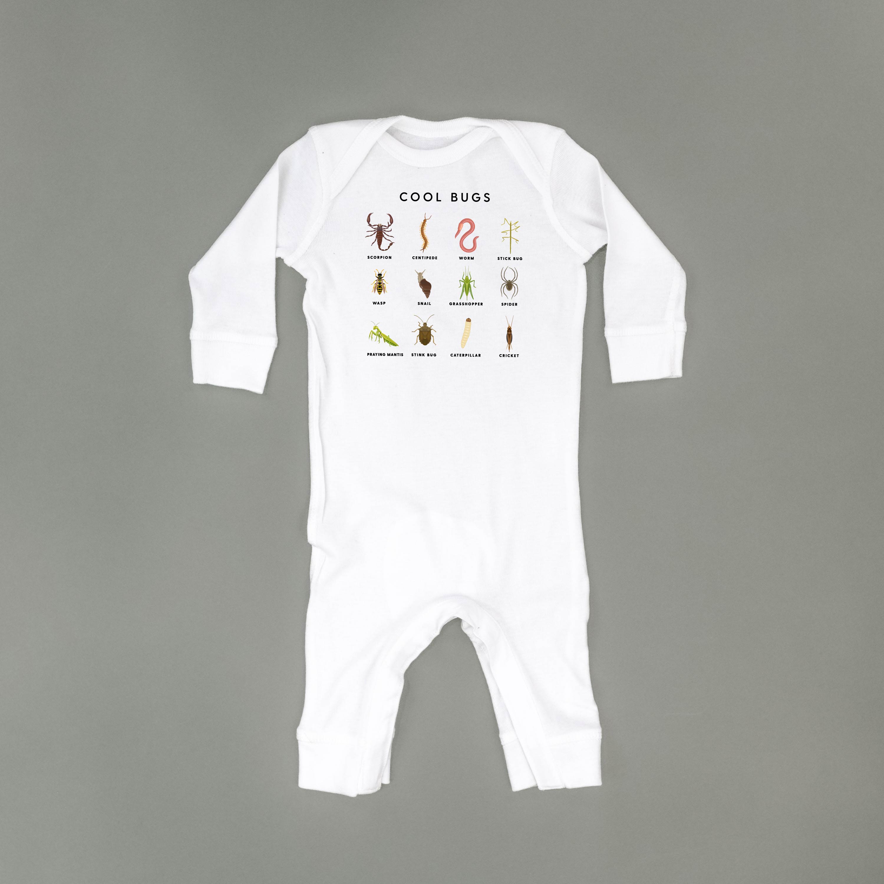 Cool Bugs (Chart) - Baby Sleeper Little Mama Shirt Shop