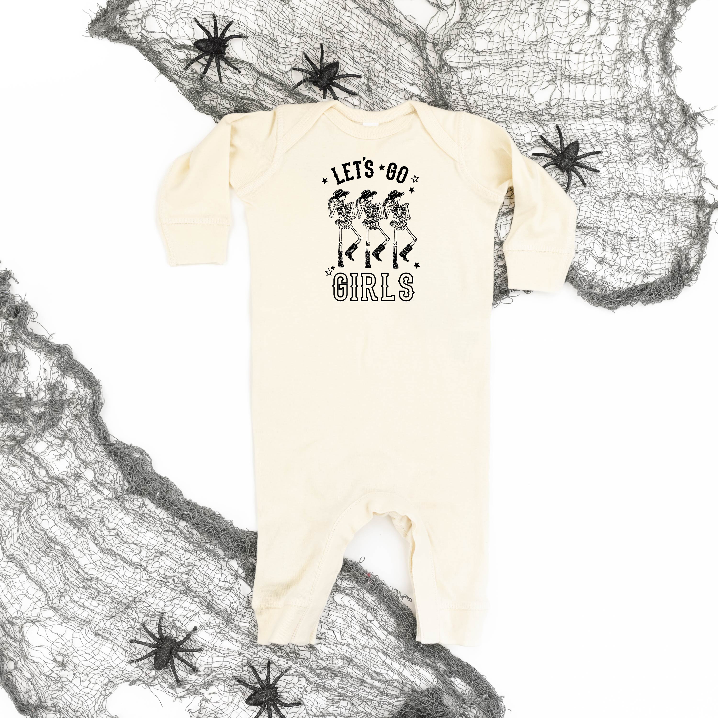 Cowgirl Skellies - Let's Go Girls - Baby Sleeper Little Mama Shirt Shop