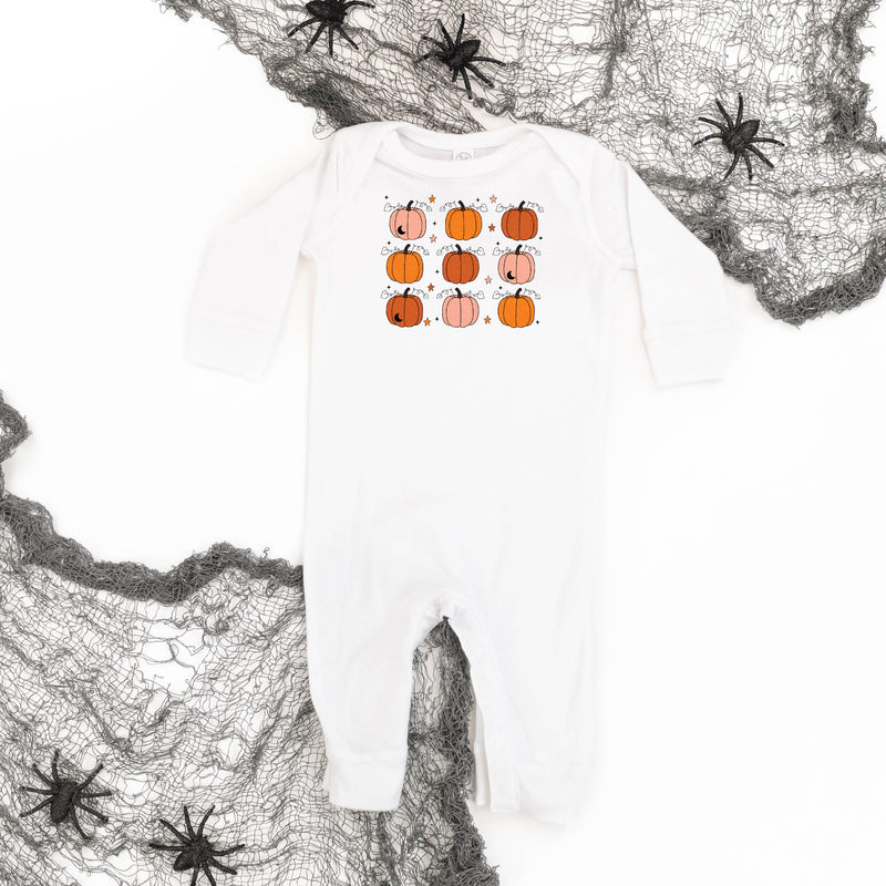 Cutie Pumpkins - One Piece Baby Sleeper