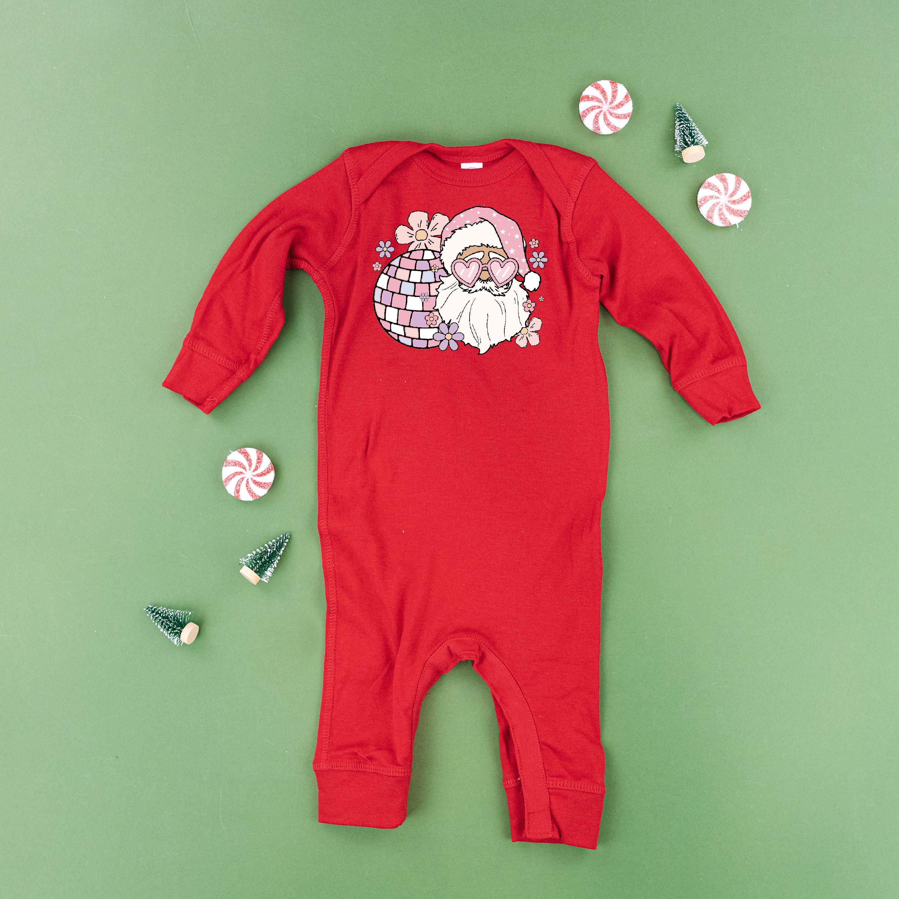 Disco Santa - Baby Sleeper Little Mama Shirt Shop