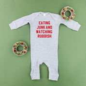 Eating Junk And Watching Rubbish - Baby Sleeper Little Mama Shirt Shop