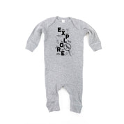 Explore - One Piece Baby Sleeper Little Mama Shirt Shop
