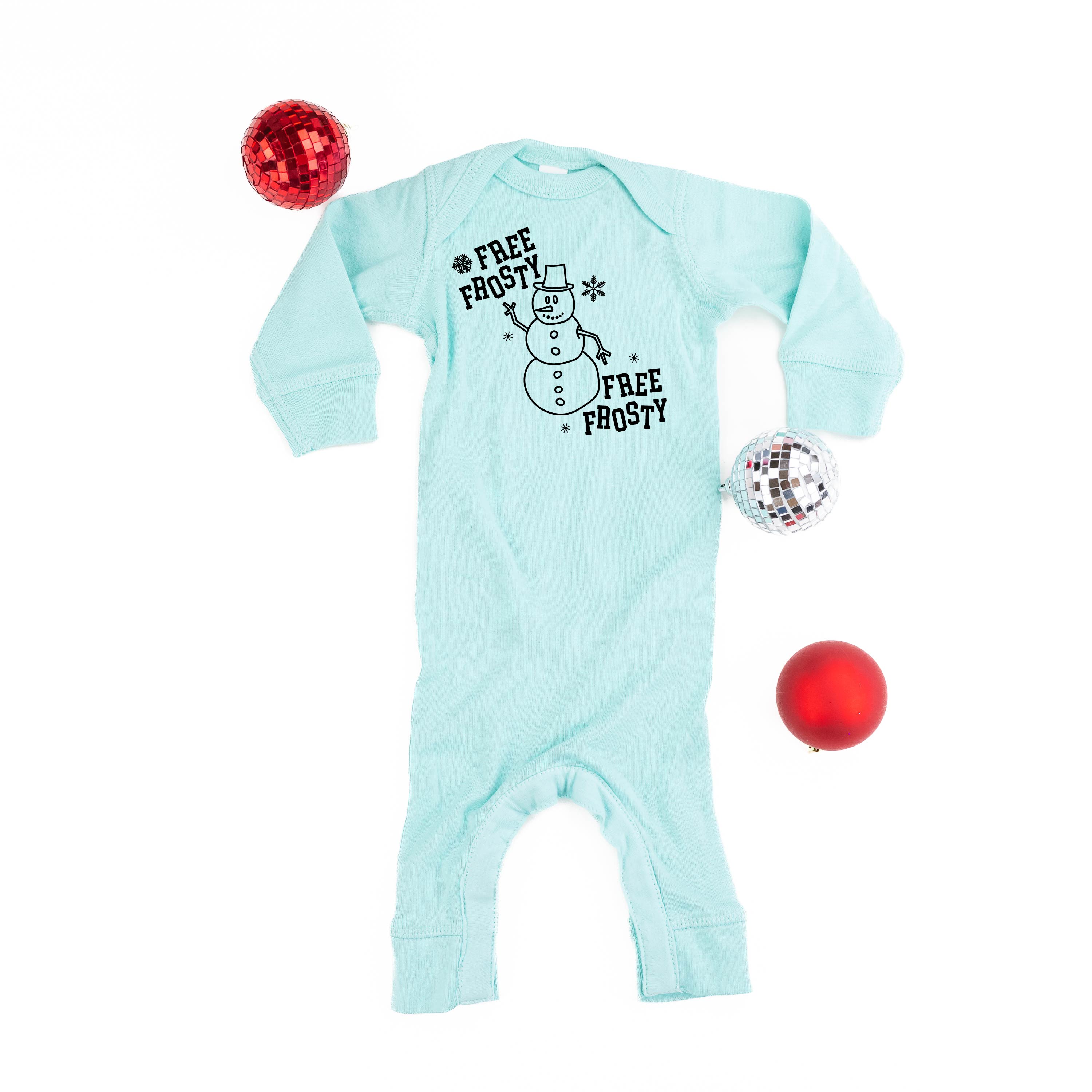 Free Frosty - Baby Sleeper Little Mama Shirt Shop