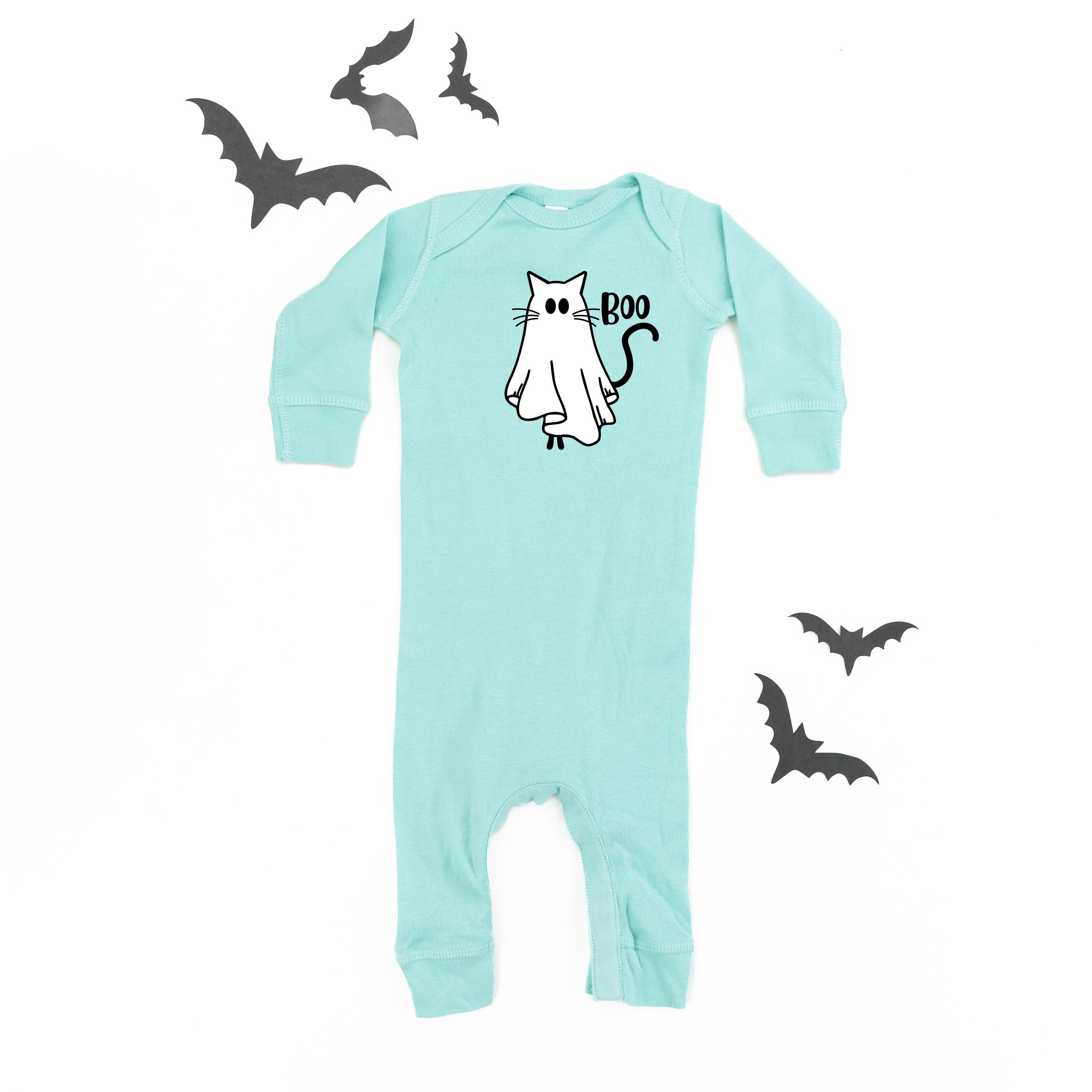 Ghost Kitty - Baby Sleeper Little Mama Shirt Shop
