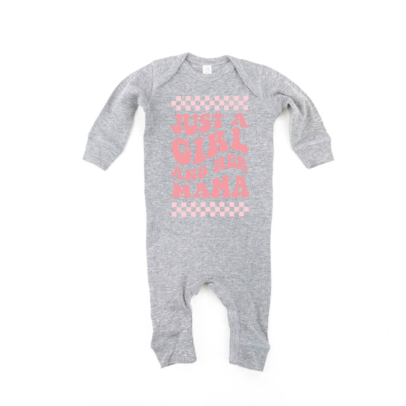 THE RETRO EDIT - Just a Girl and Her Mama  - One Piece Baby Sleeper