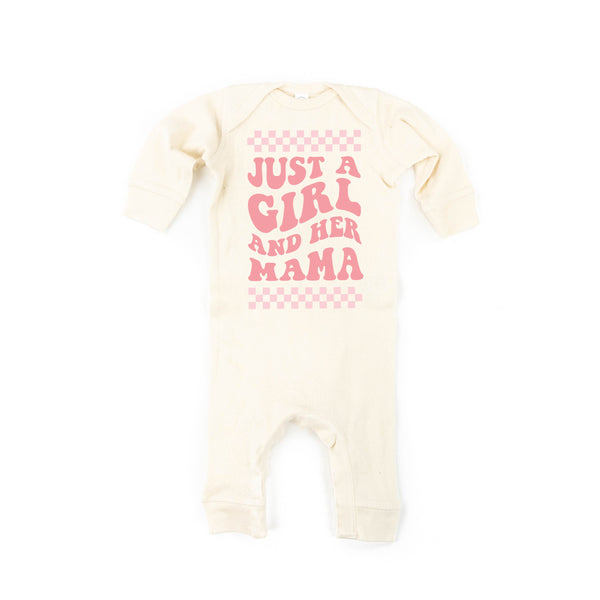THE RETRO EDIT - Just a Girl and Her Mama  - One Piece Baby Sleeper
