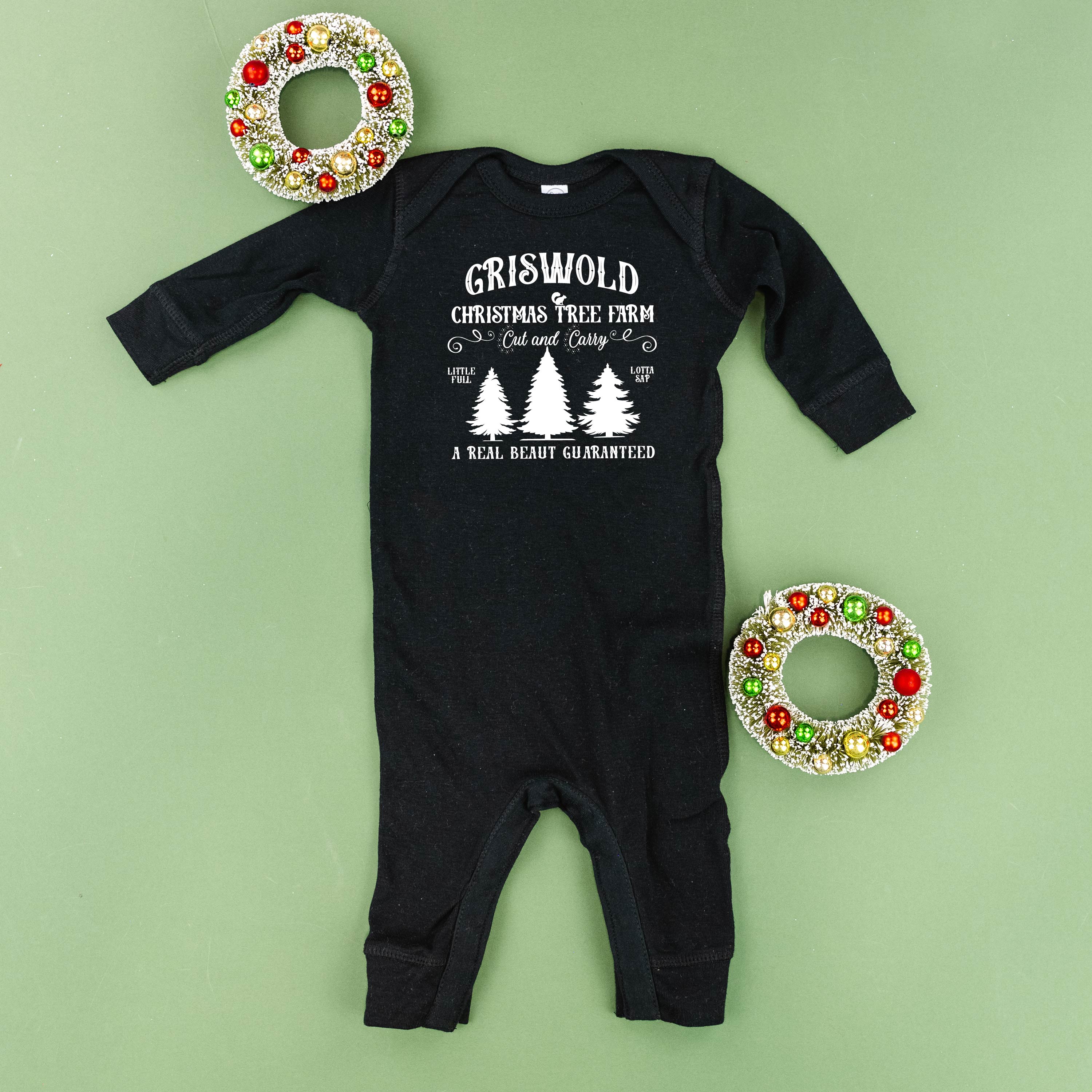 Griswold Christmas Tree Farm - Baby Sleeper Little Mama Shirt Shop