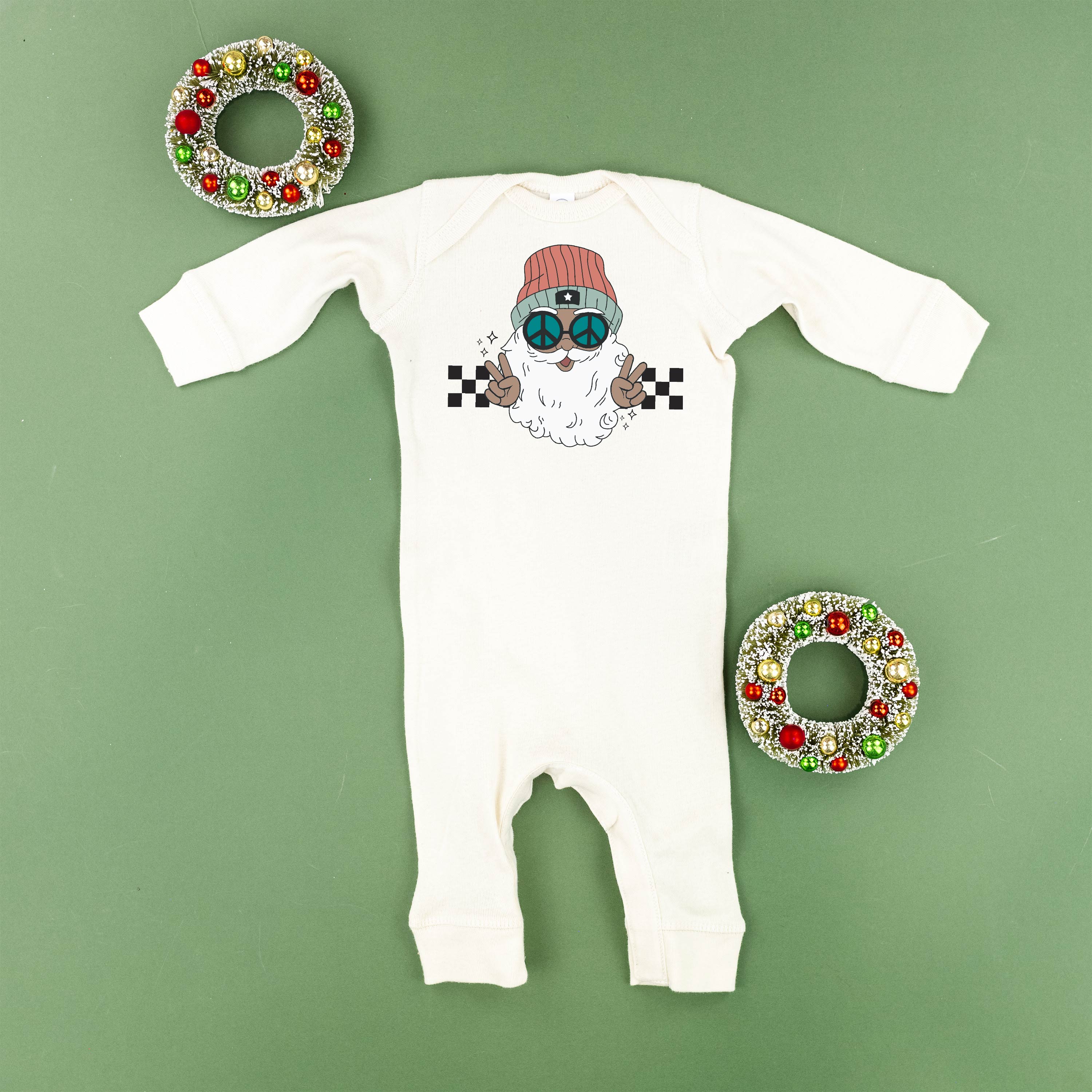 Groovy Santa - Baby Sleeper Little Mama Shirt Shop