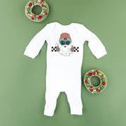 Groovy Santa - Baby Sleeper Little Mama Shirt Shop