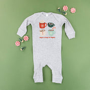 Have A Cup Of Cheer - Baby Sleeper Little Mama Shirt Shop