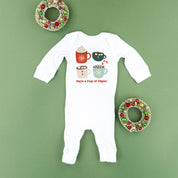 Have A Cup Of Cheer - Baby Sleeper Little Mama Shirt Shop