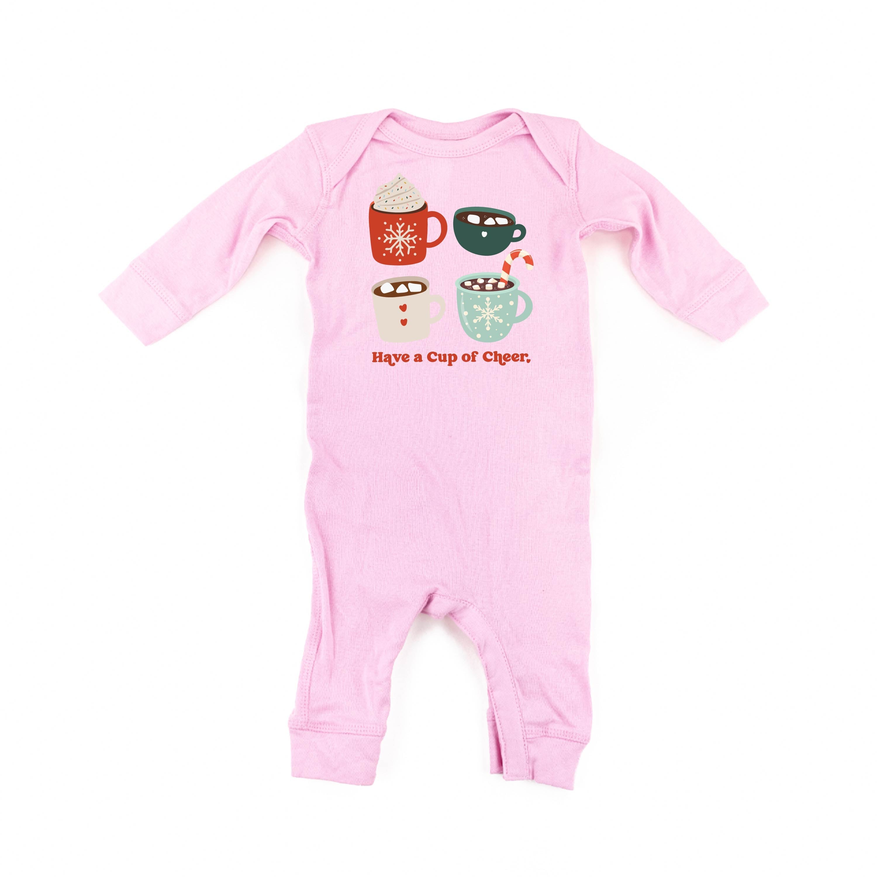 Have A Cup Of Cheer - Baby Sleeper Little Mama Shirt Shop