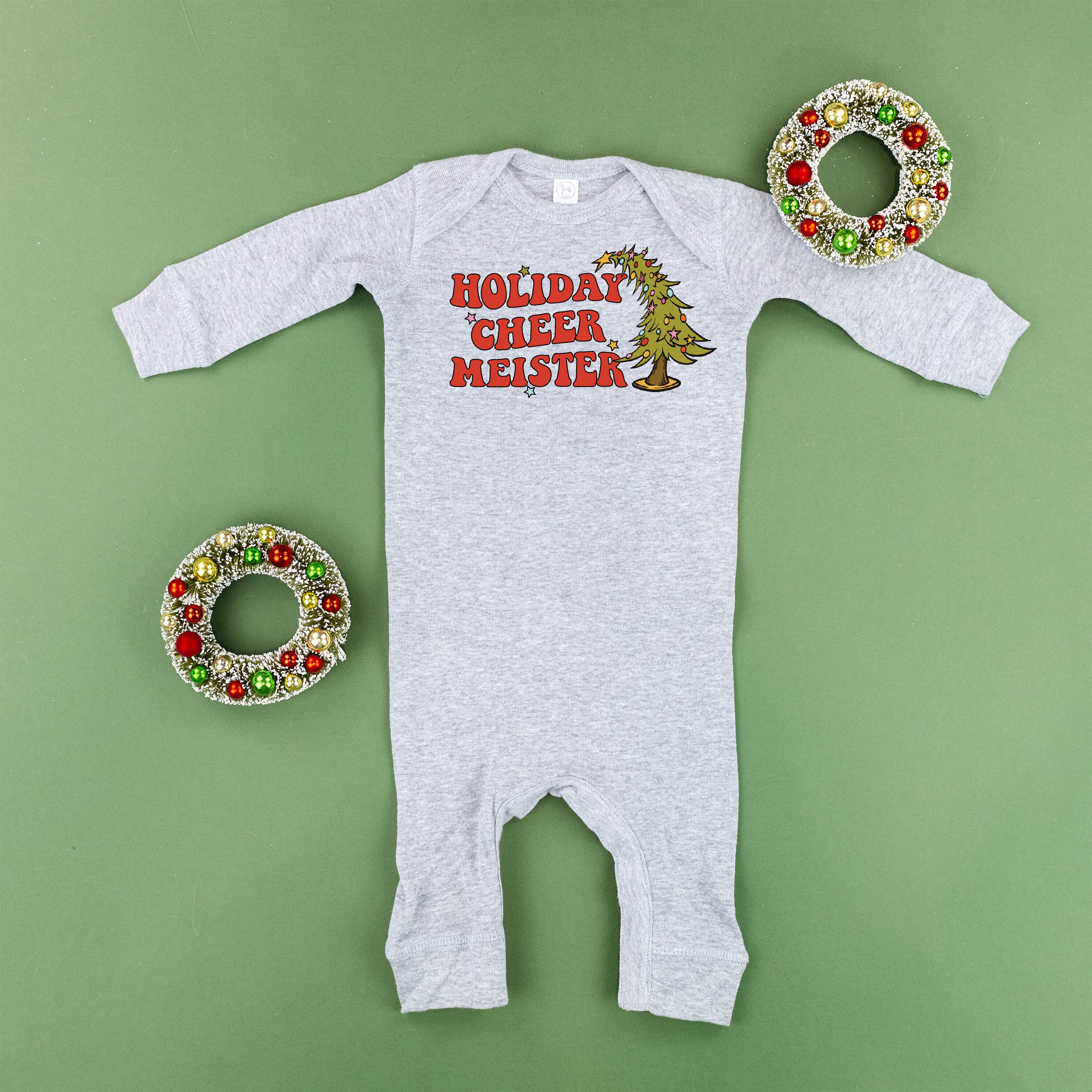 Holiday Cheer Meister - Baby Sleeper Little Mama Shirt Shop