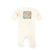 Easter Eggs Jesus Loves Me - Boy Version - Baby Sleeper Little Mama Shirt Shop
