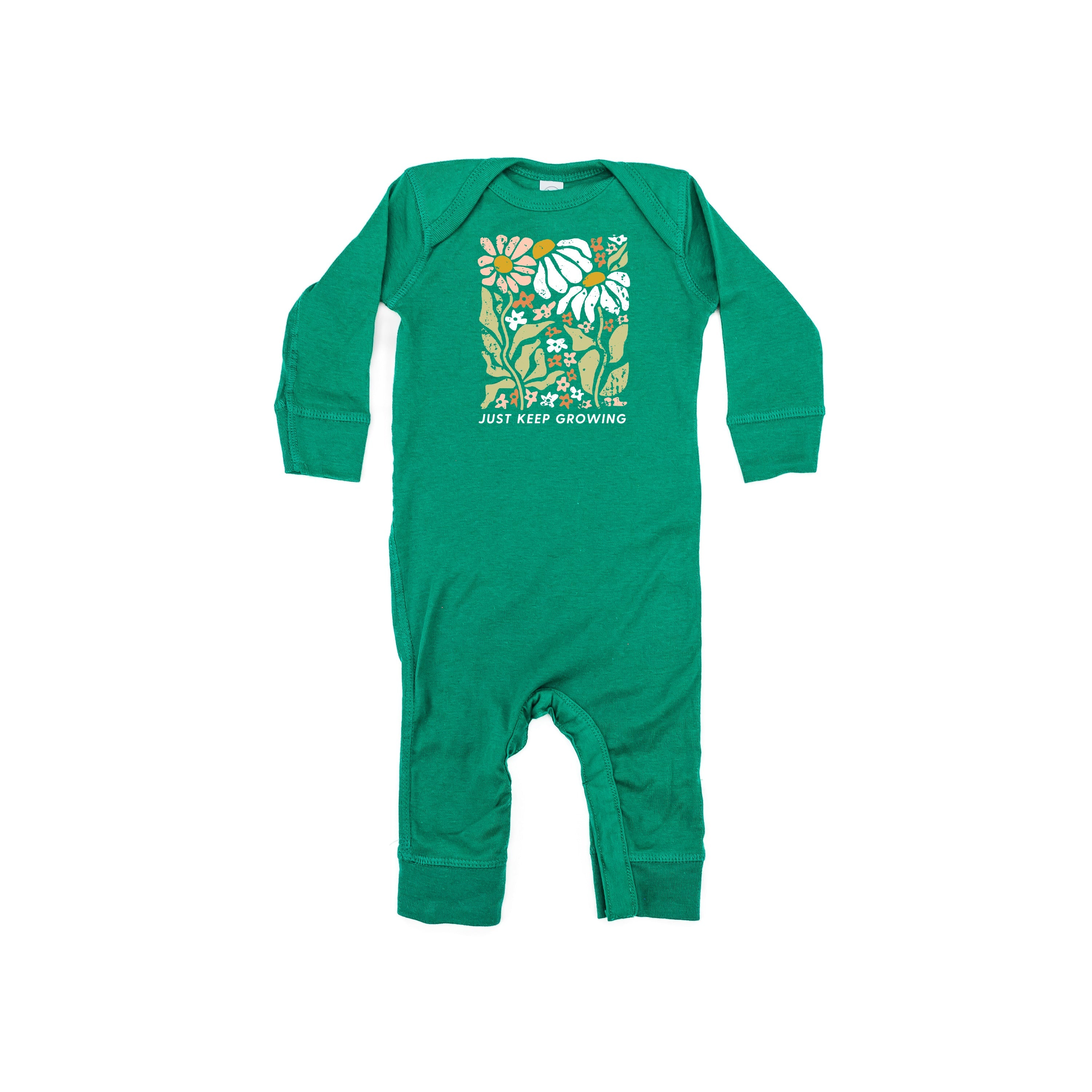 Just Keep Growing - Baby Sleeper Little Mama Shirt Shop