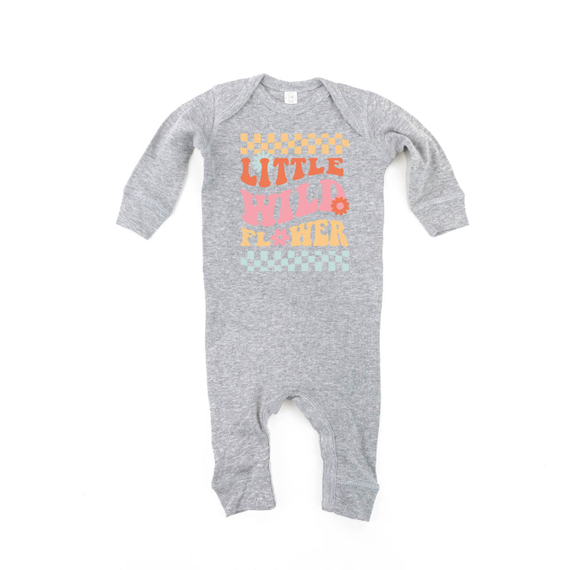 THE RETRO EDIT - Little Wildflower - One Piece Baby Sleeper