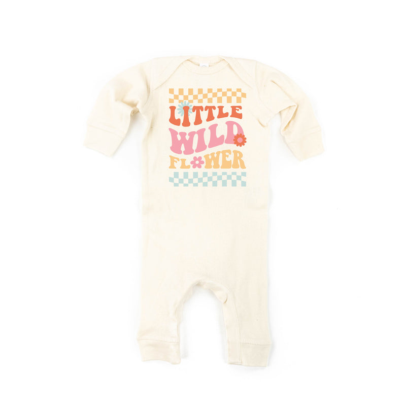 THE RETRO EDIT - Little Wildflower - One Piece Baby Sleeper