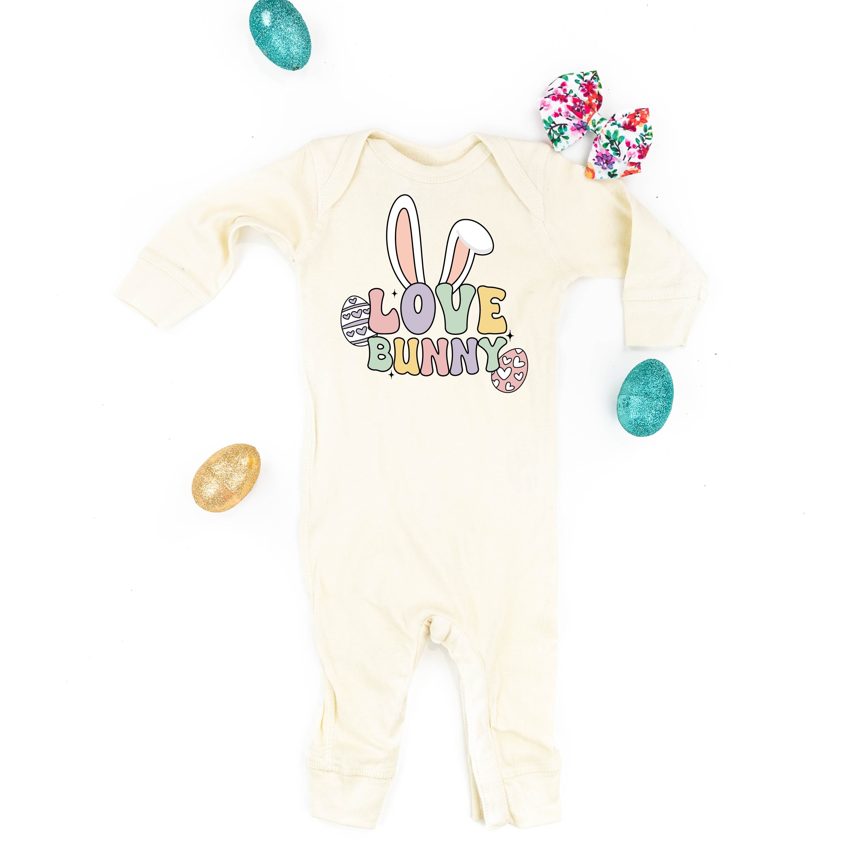 Love Bunny - Baby Sleeper Little Mama Shirt Shop