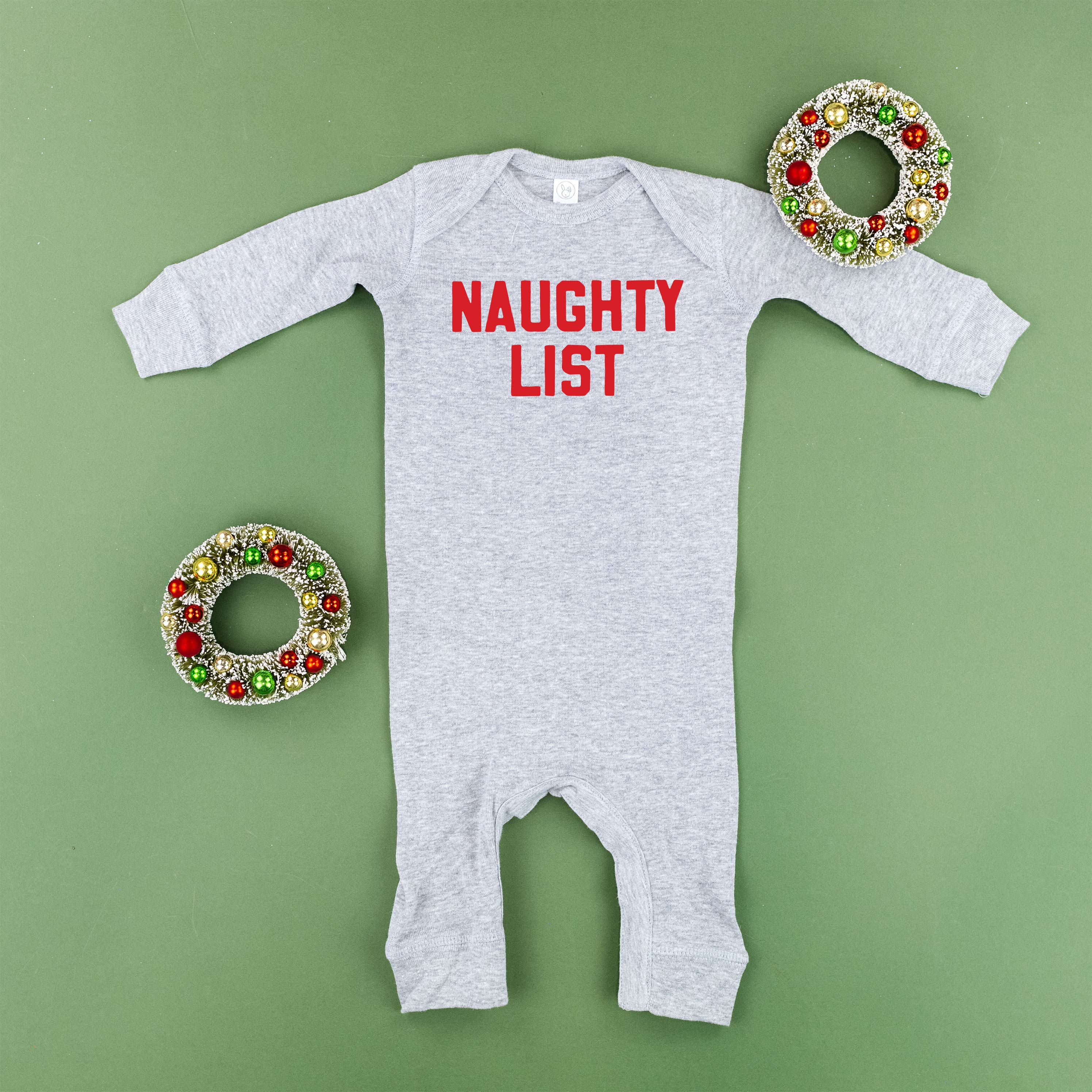 Naughty List - Baby Sleeper Little Mama Shirt Shop