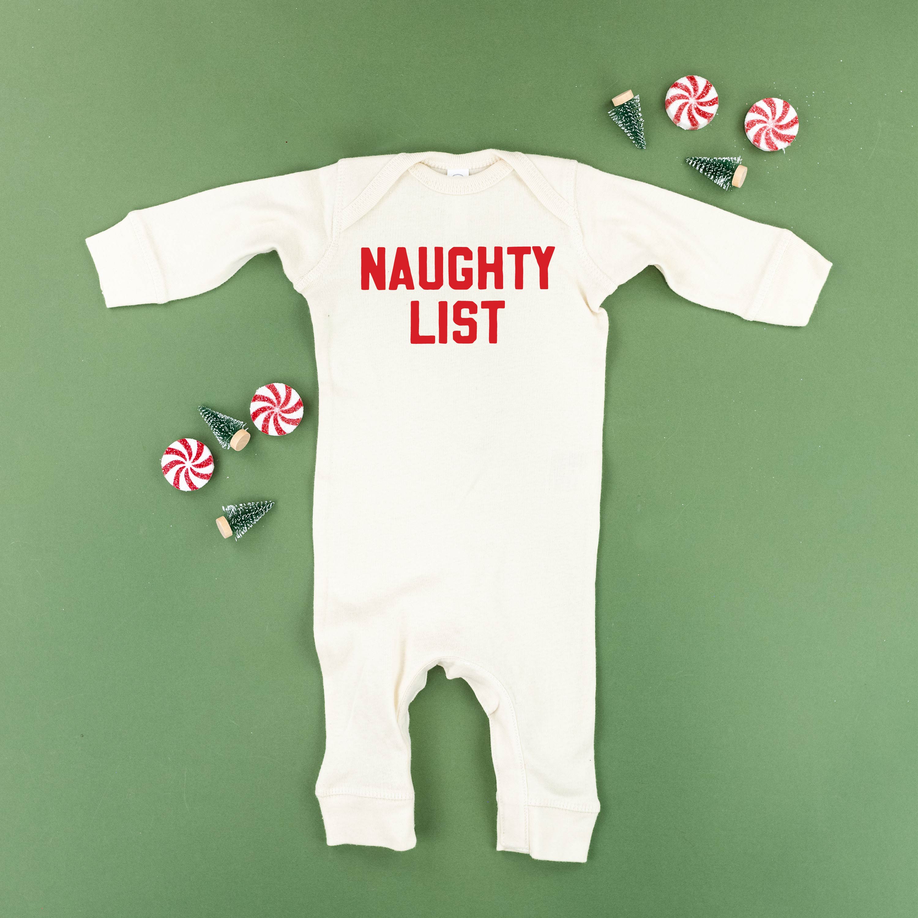 Naughty List - Baby Sleeper Little Mama Shirt Shop